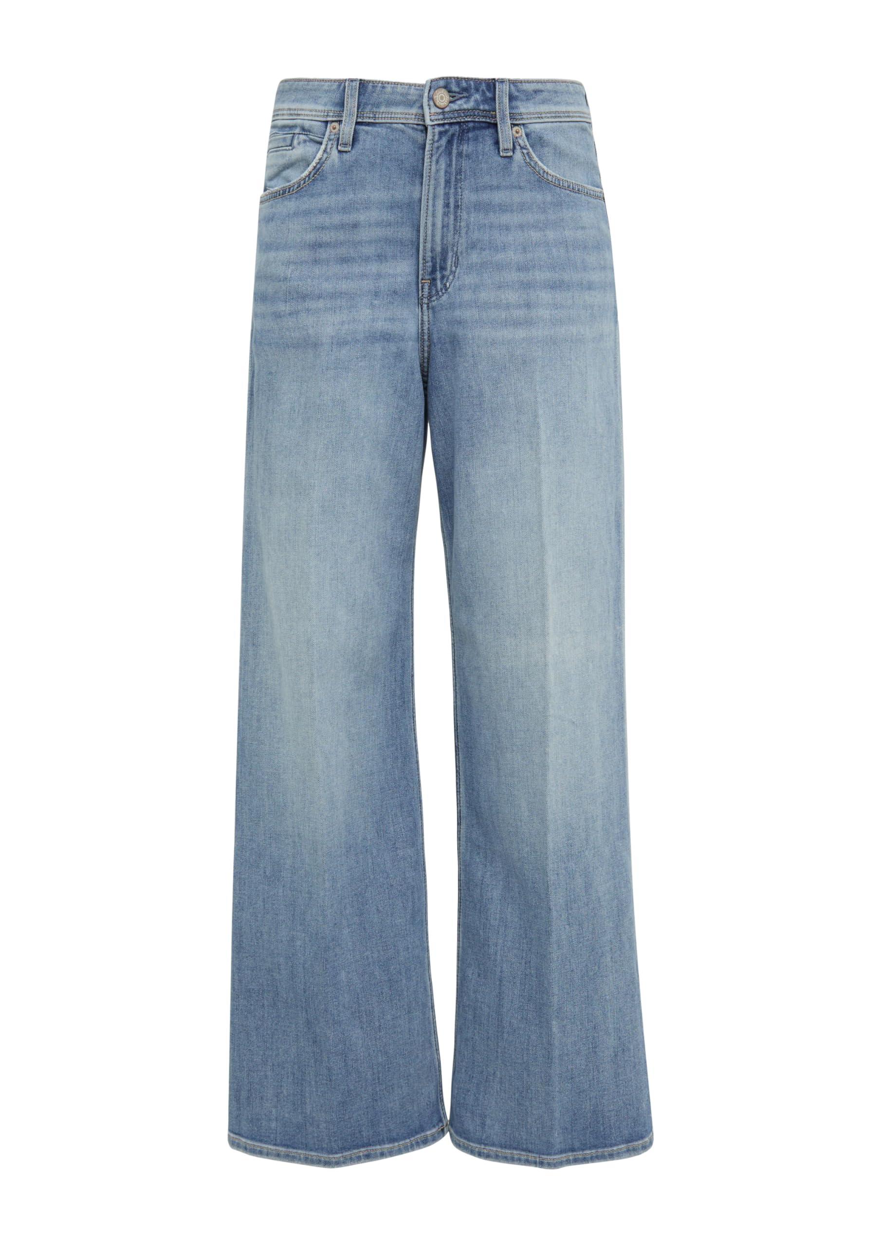 s.Oliver Suri High Rise Wide Fit Jeans Hellblau 36W/32L