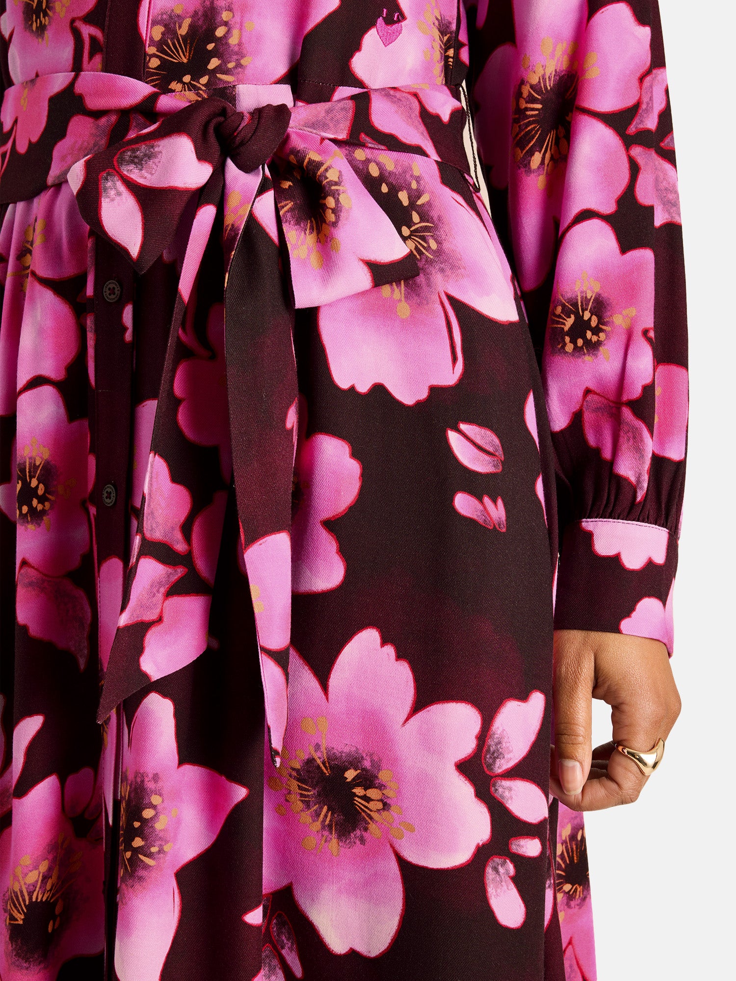 Lieblingsstück IhanaL Kleid fig Viskose Hemdkleid
