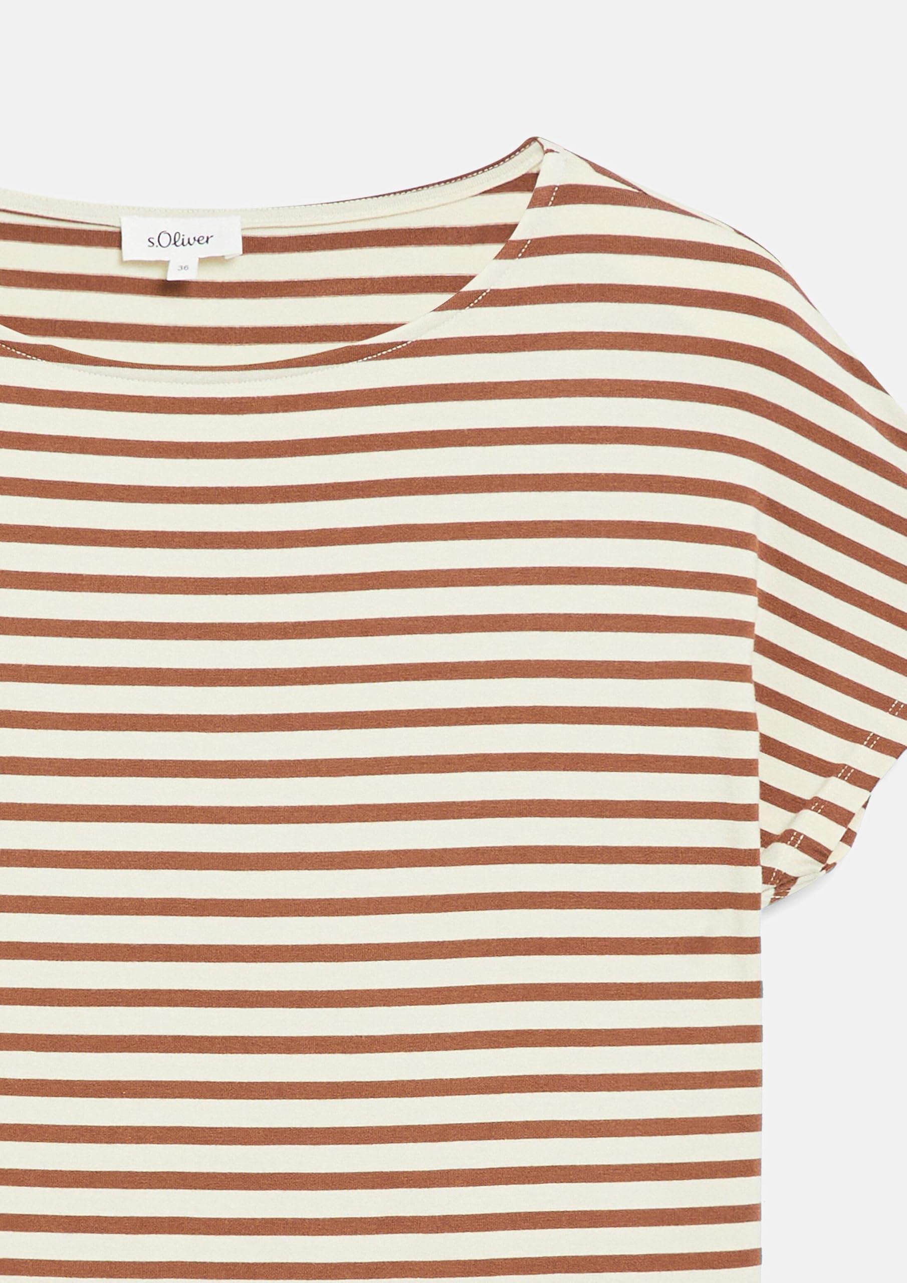 s.Oliver RED LABEL Relaxed T-Shirt Streifen Jersey