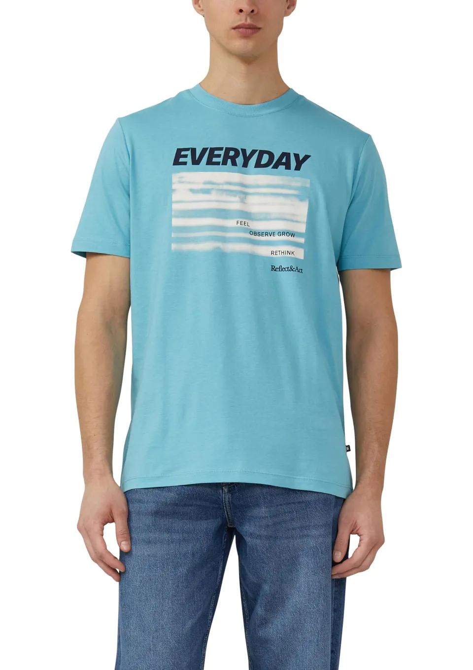 s.Oliver Junior T-Shirt Baumwolljersey Frontprint Regular