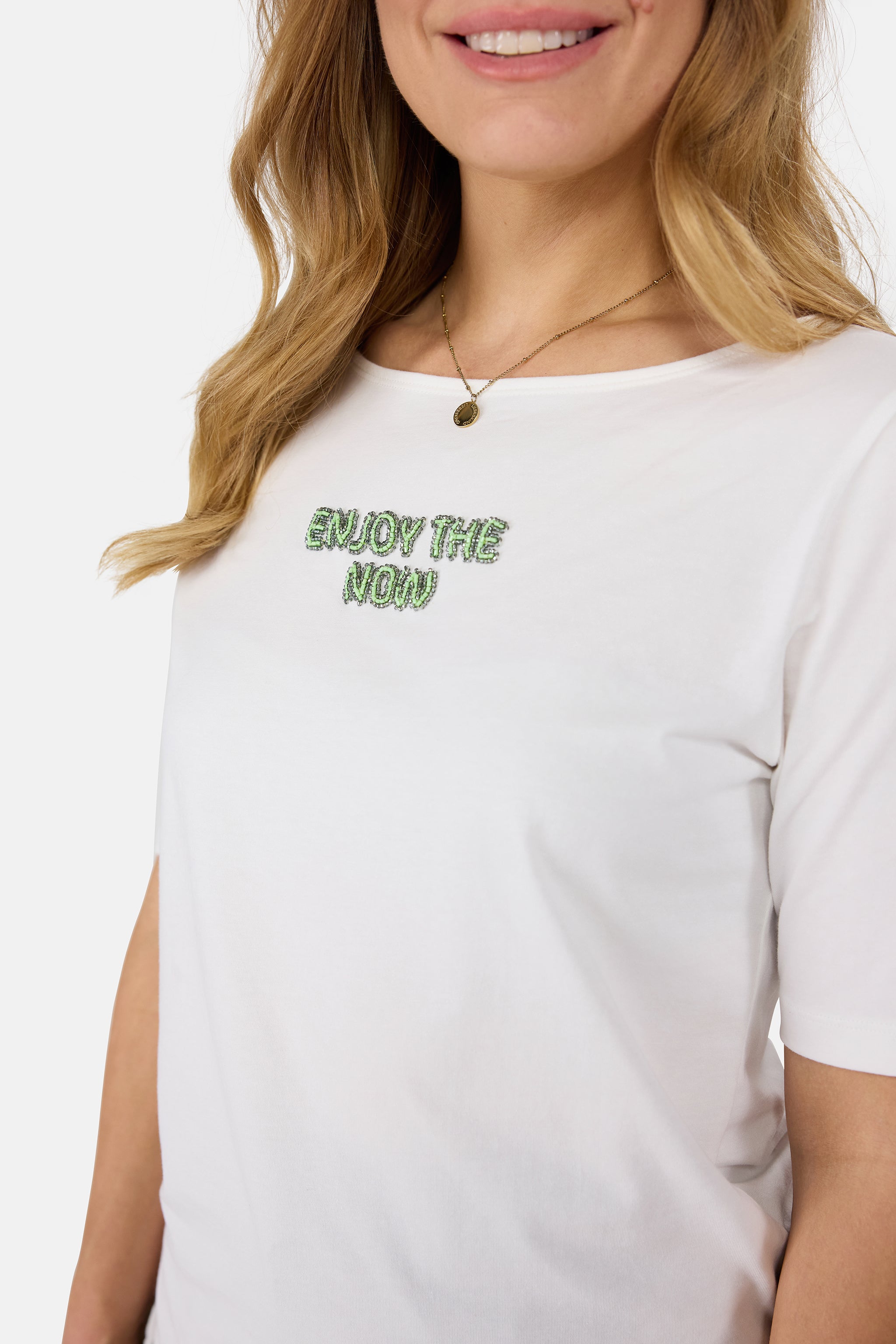 Lieblingsstück DinaL T-Shirt offwhite mit Elasthan