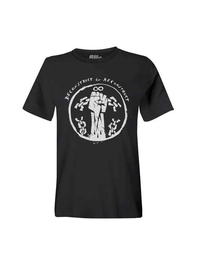dna merch Deconstruct to Reconstruct T-Shirt Unisex schwarz