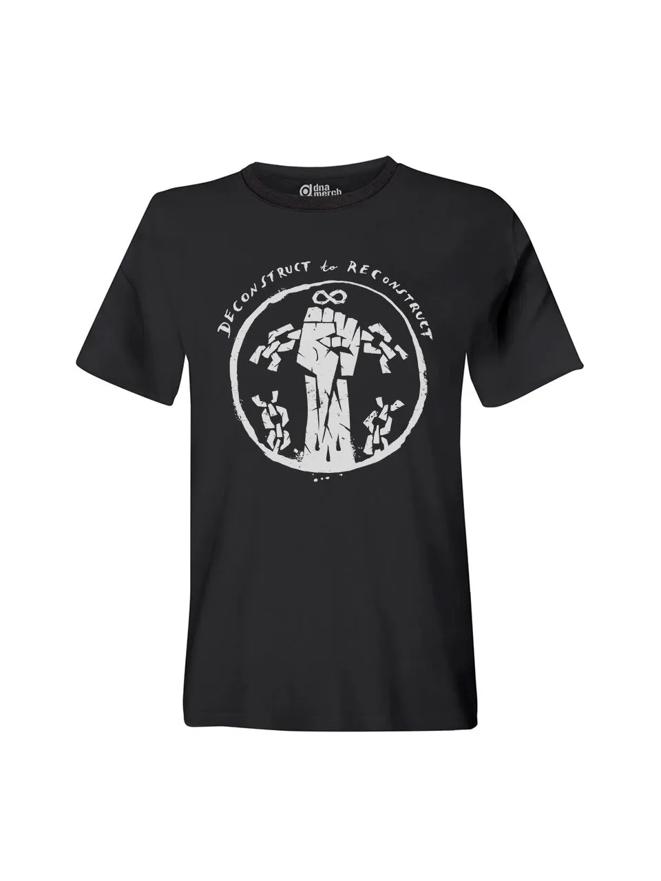 dna merch Deconstruct to Reconstruct T-Shirt Unisex schwarz
