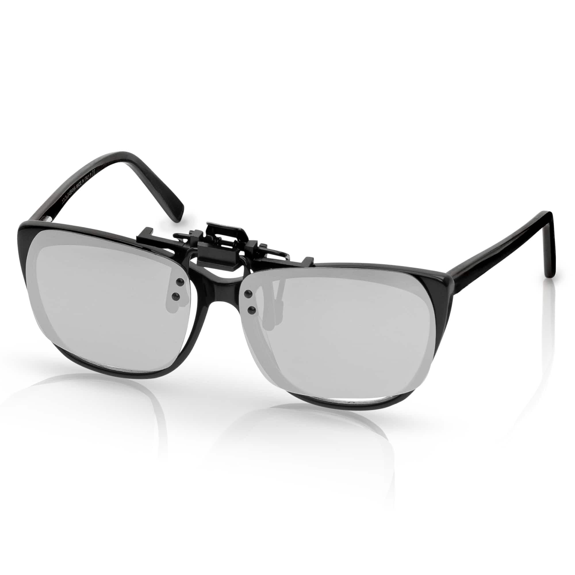 BEZLIT Clip-On Sonnenbrillenaufsatz Rosa polarisiert