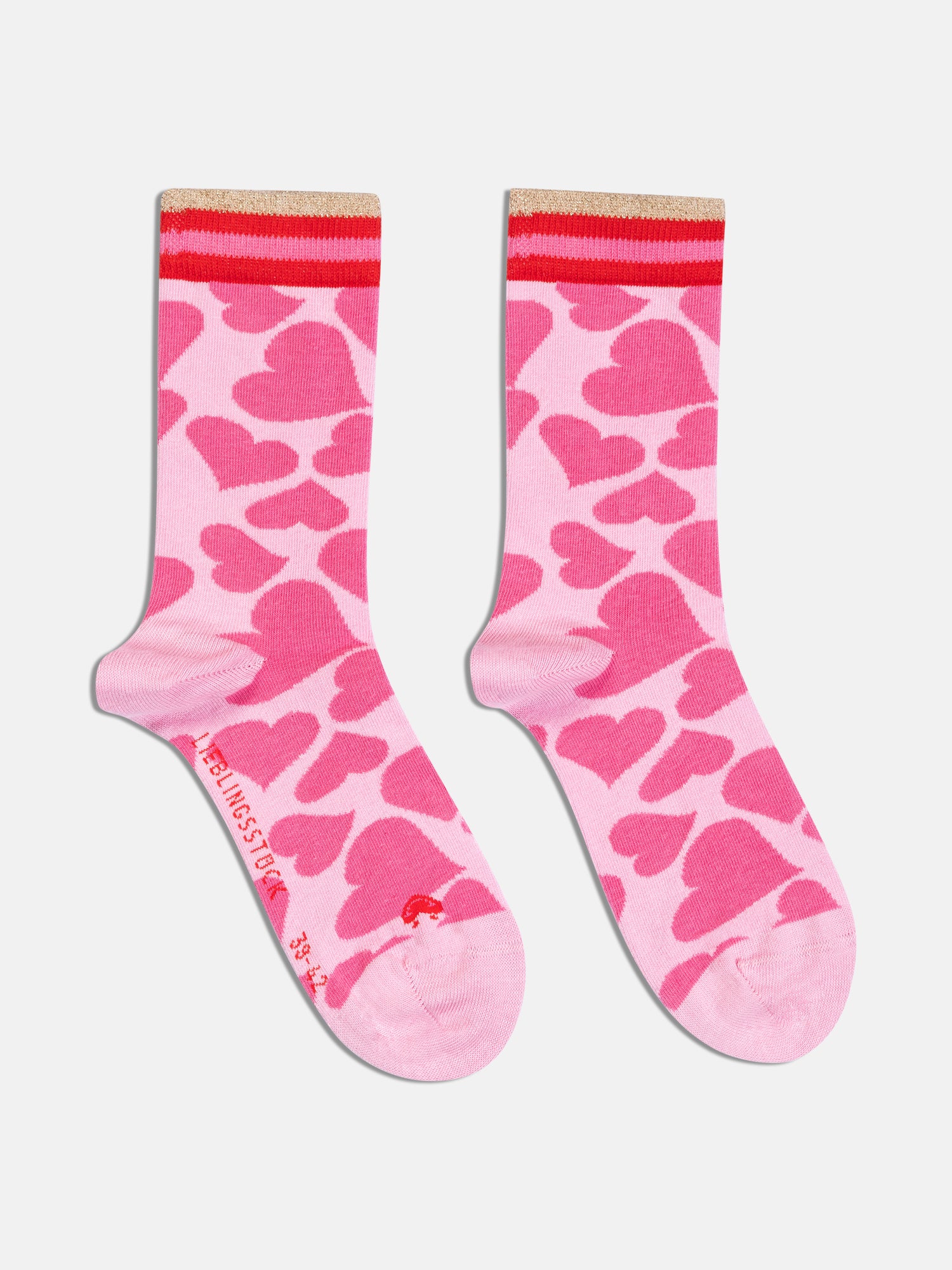 Lieblingsstück MarilyEP Socken 3 Paar beige Herz