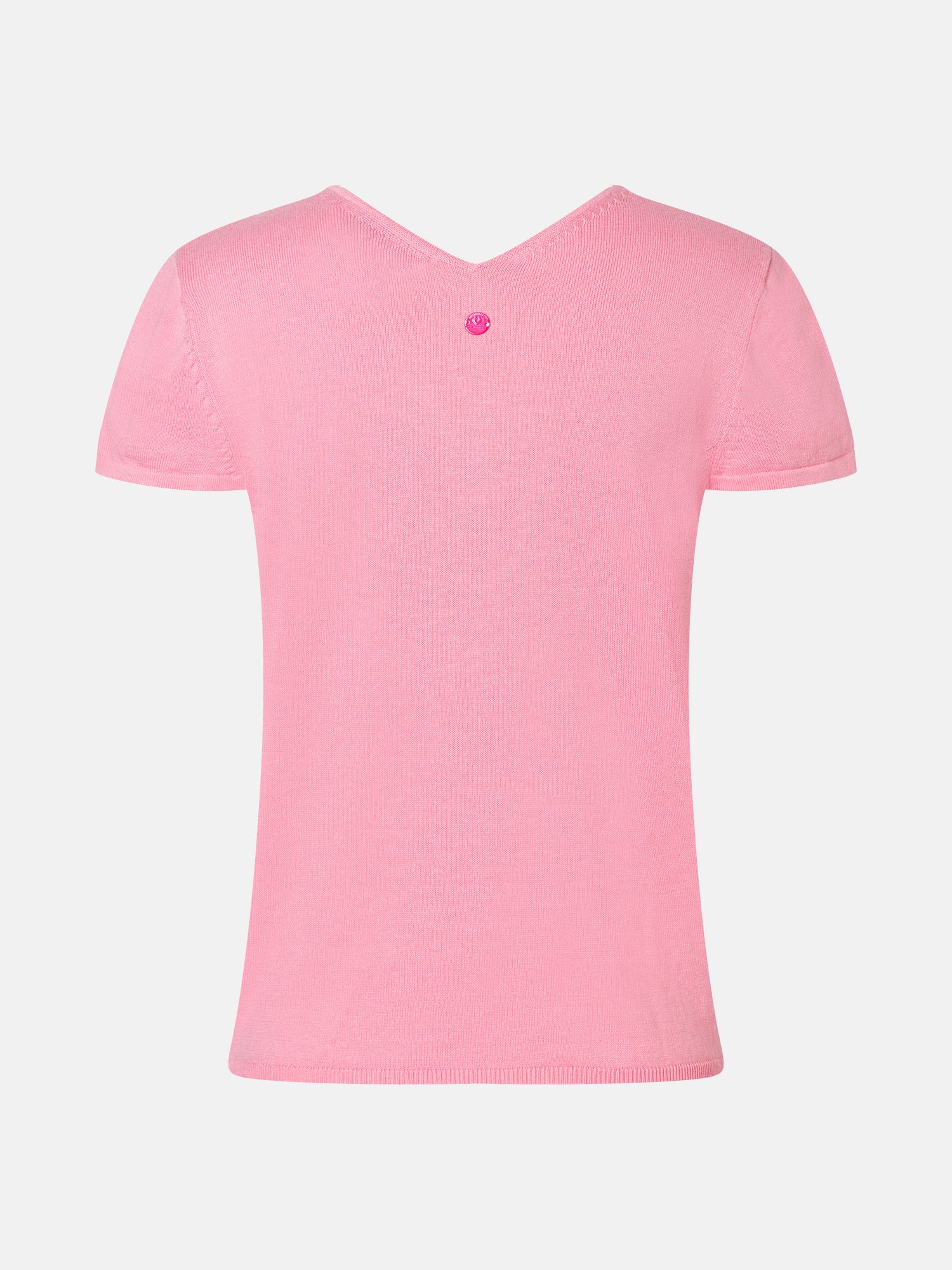 Lieblingsstück CharleneL Kurzarm-Pullover rose pink
