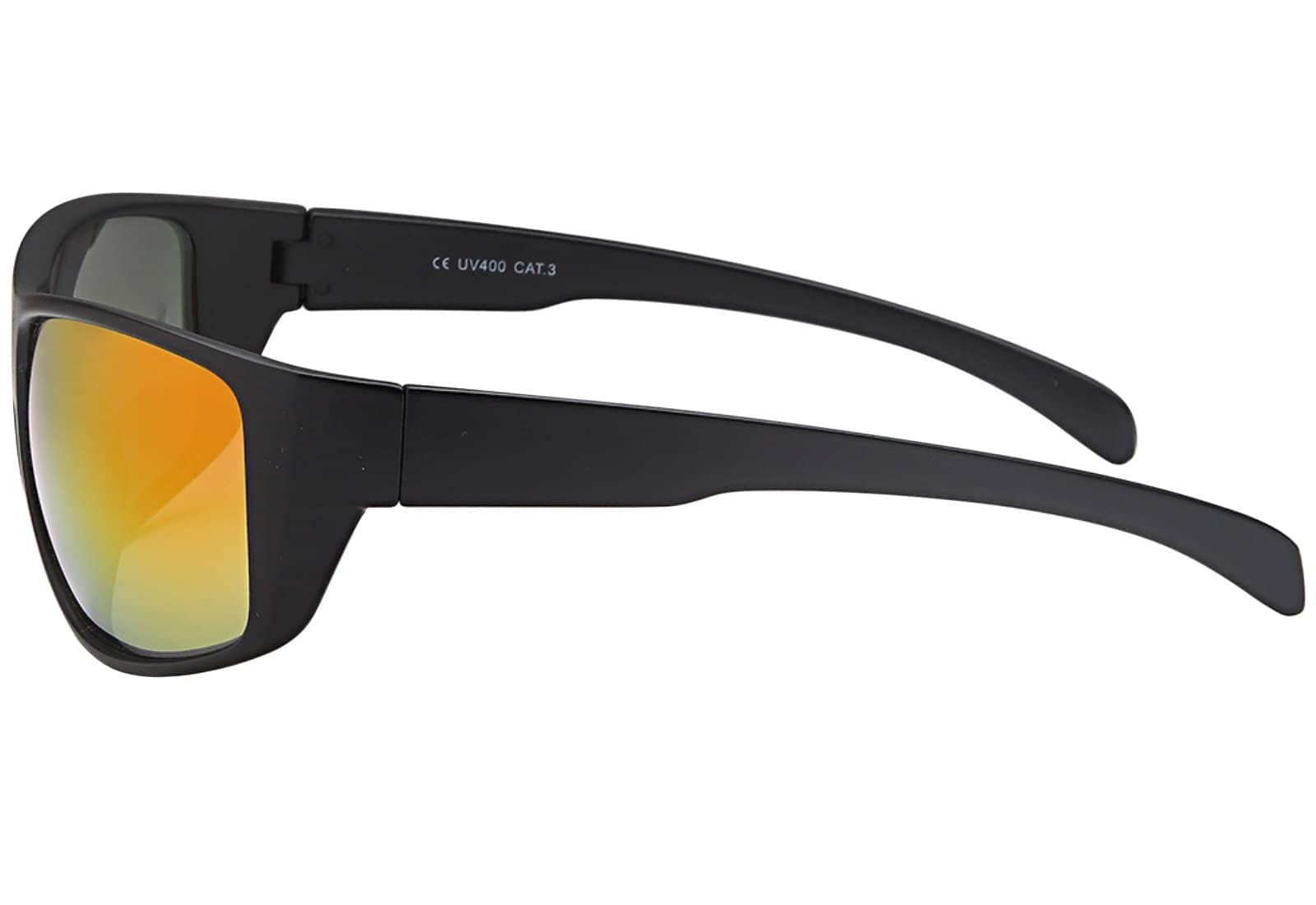 BEZLIT Sport Sonnenbrille rot UV400 matt-schwarz