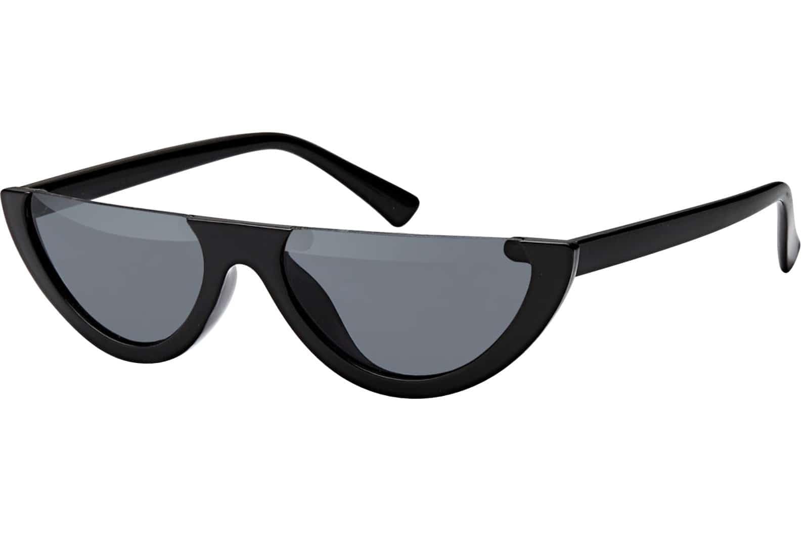 BEZLIT Retro Damen Sonnenbrille Weiß rund UV400