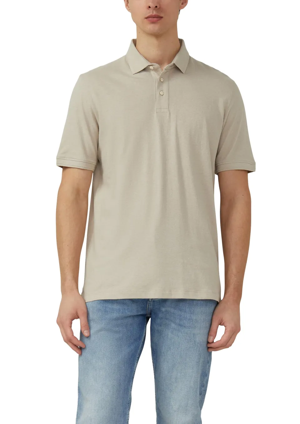s.Oliver Junior Poloshirt Baumwoll-Leinenmix