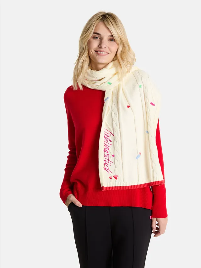Lieblingsstück VardisL Schal Baumwollmix offwhite