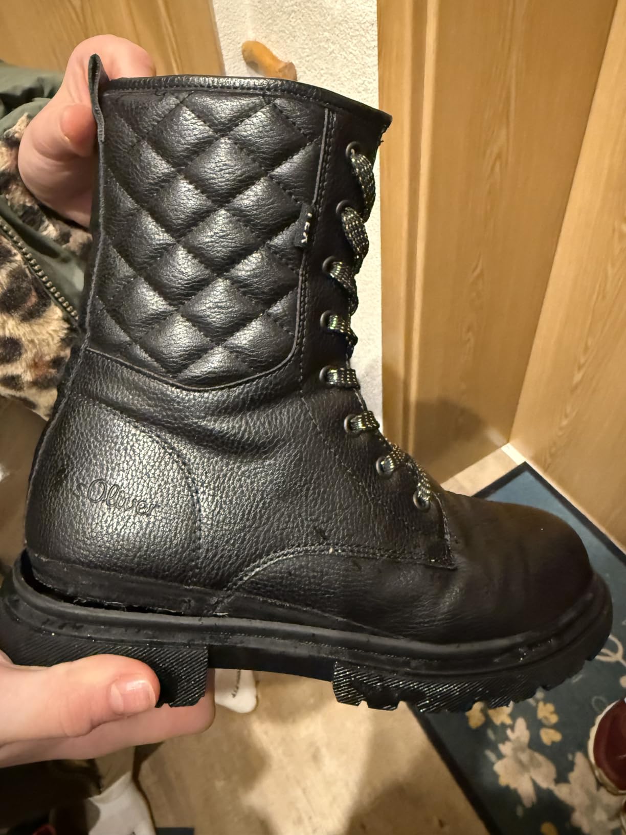 s.Oliver Winterstiefel Mädchen Synthetik schwarz