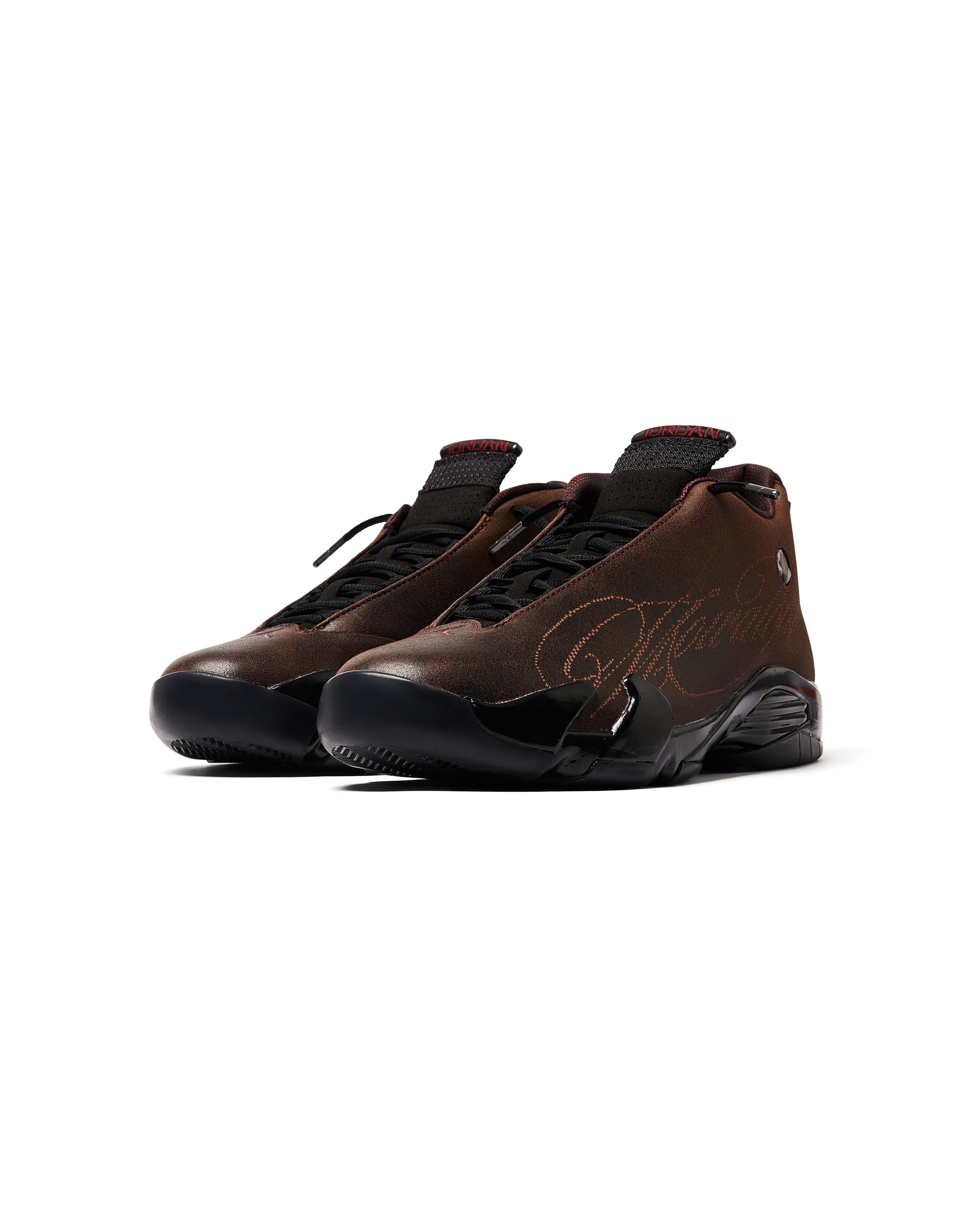 Jordan 14 Retro SP Sneaker Schwarz Burnt Red IQ5708