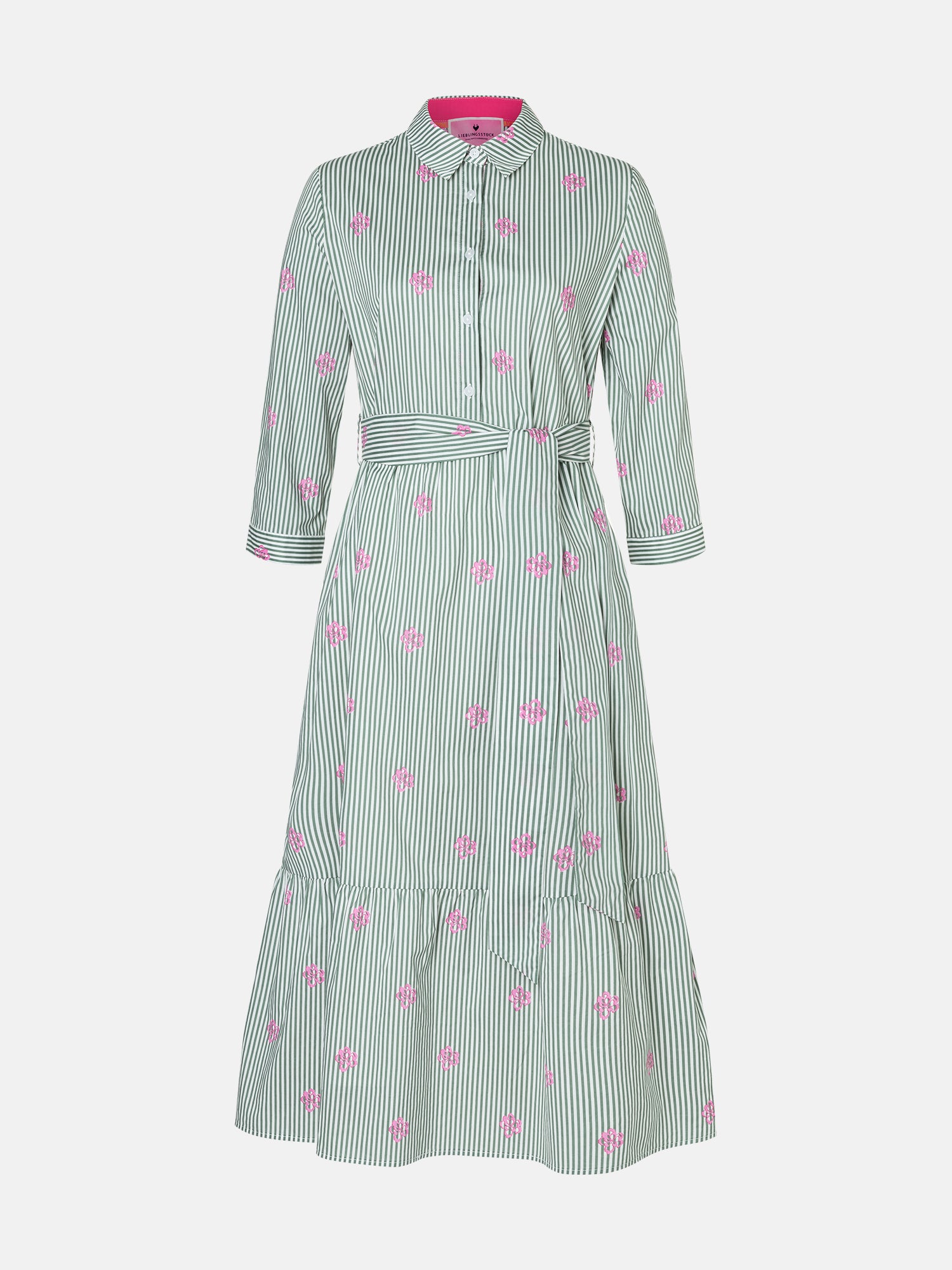 Lieblingsstück RolaL Hemdkleid Baumwolle pearl