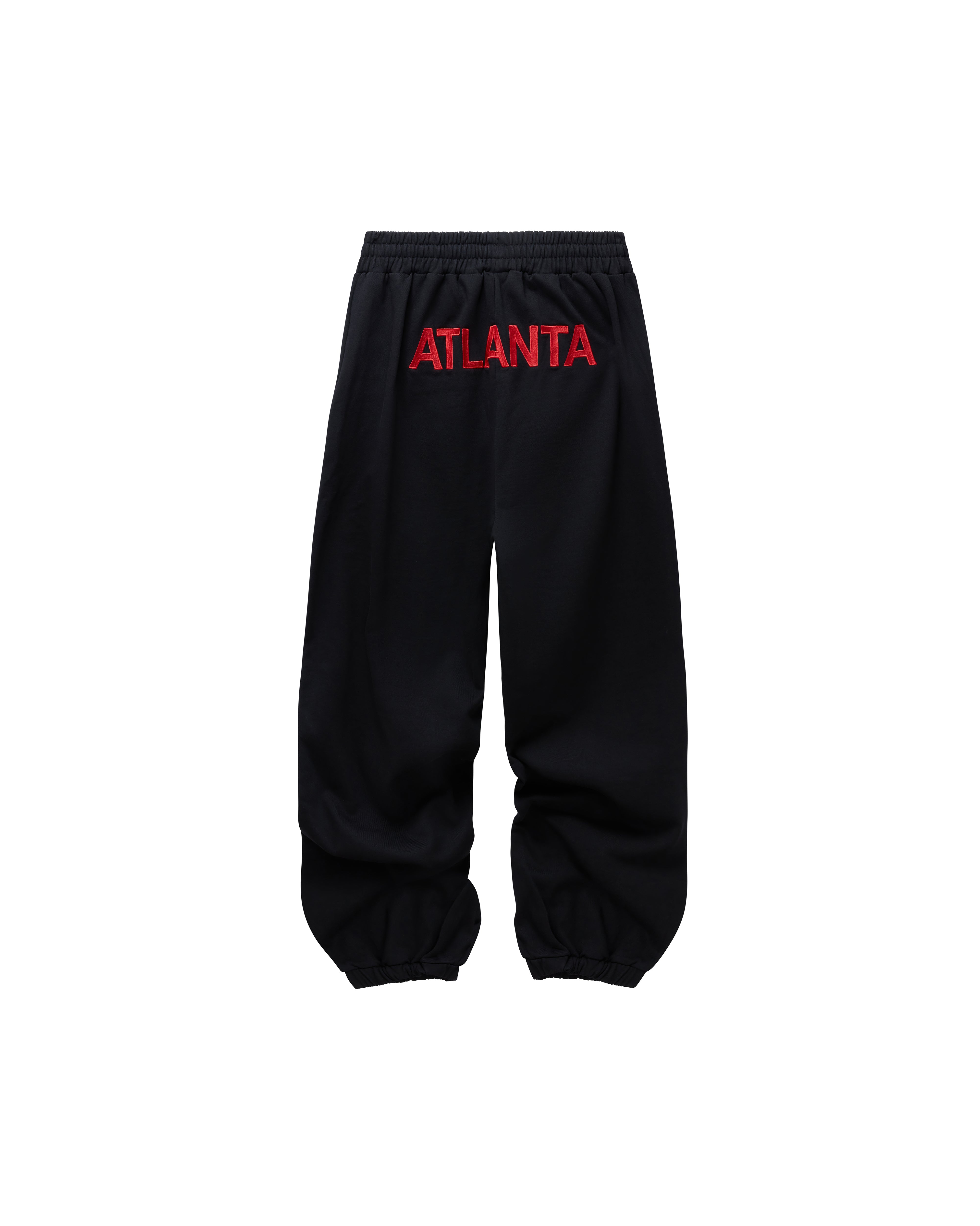 Mowalola ATL Joggers Jogginghose Baumwolle bestickt