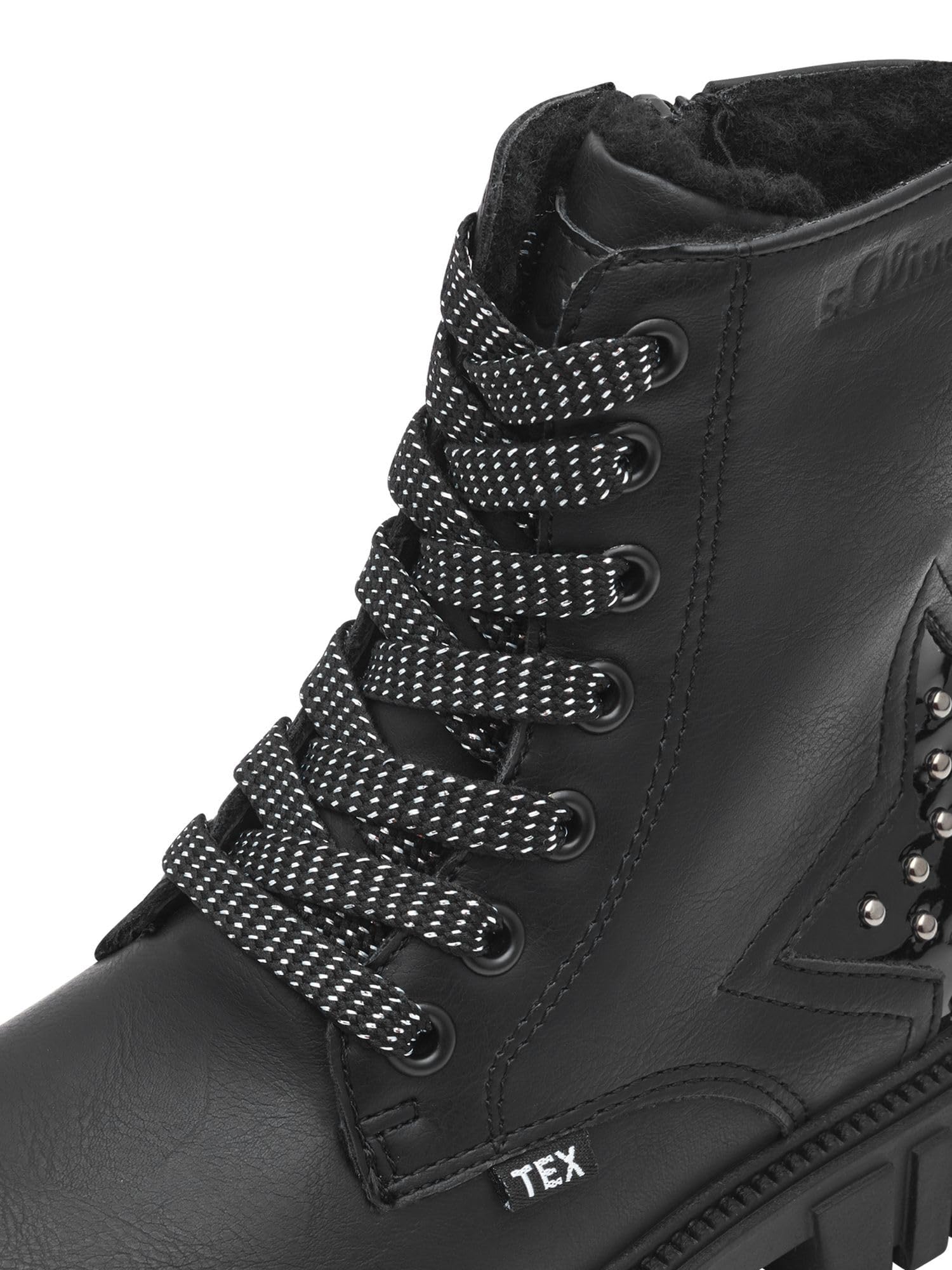 s.Oliver WL Lace Boot 5-46200-43 Schneestiefel 32 Schwarz warm