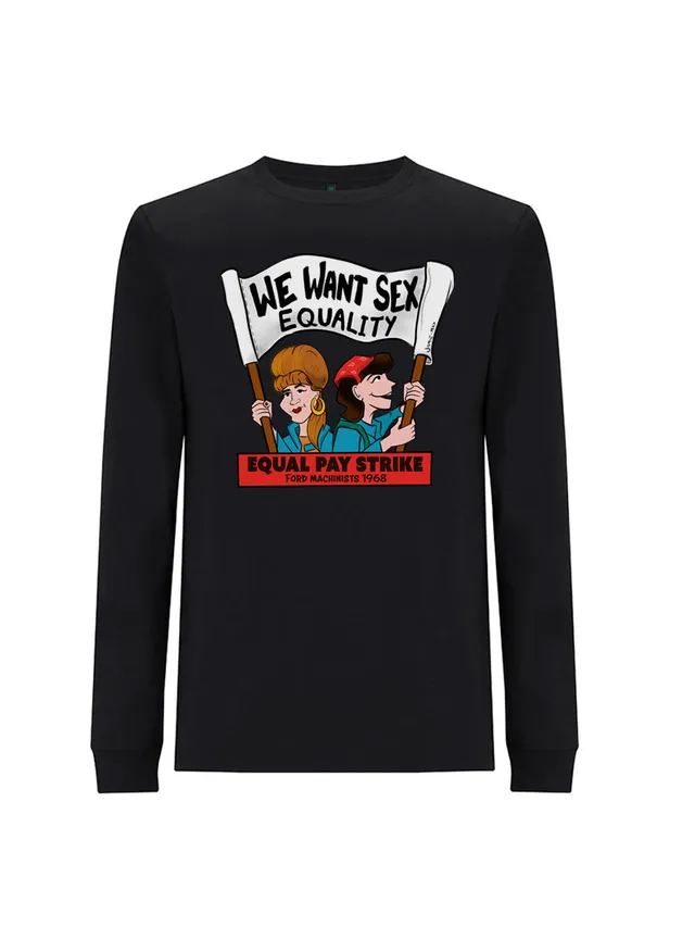 dna merch Ford Dagenham Women´s Strike Longsleeve 1968