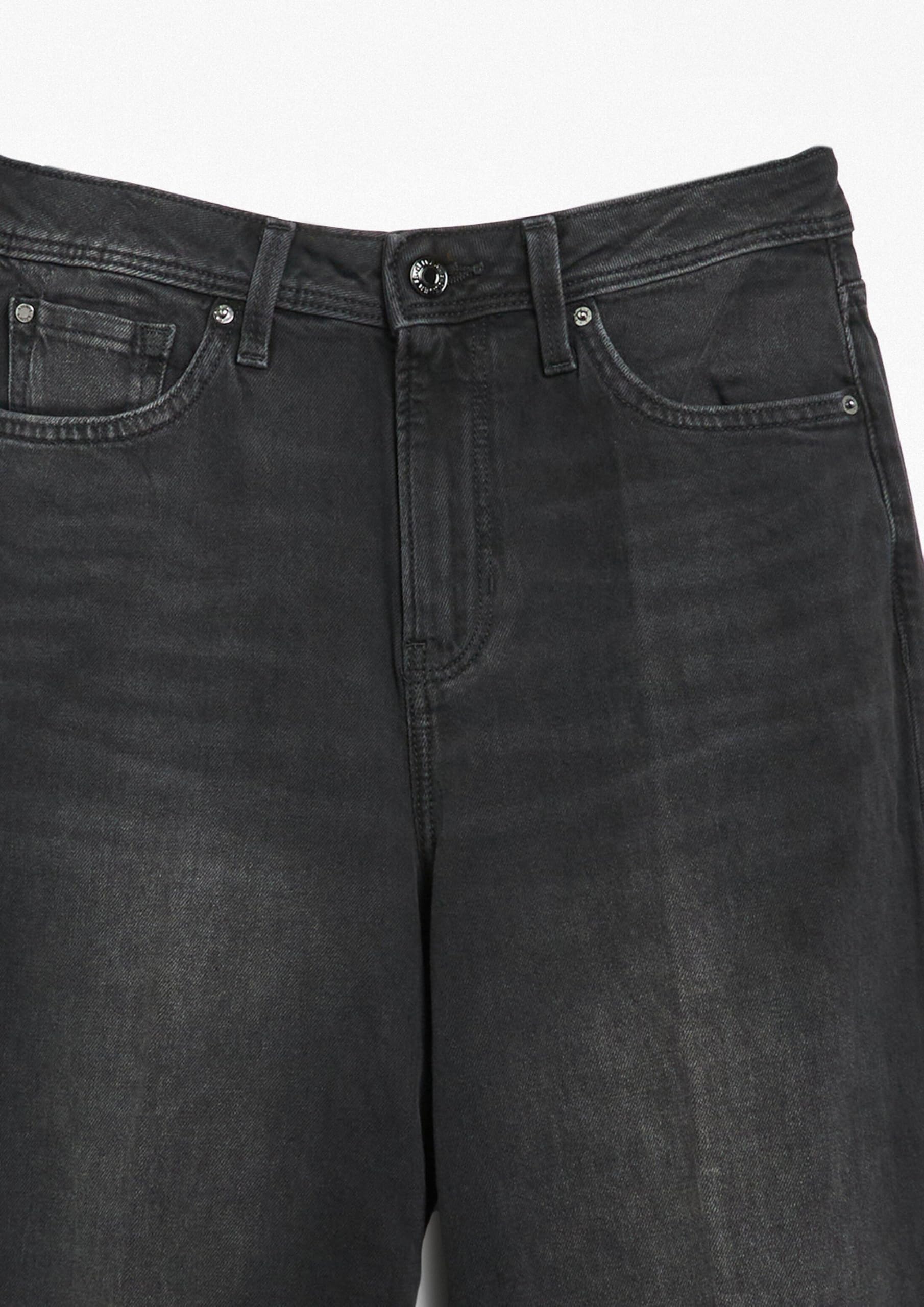 s.Oliver Suri 2181346 Wide Leg Jeans Dunkelgrau