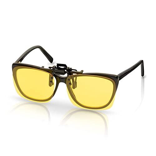 BEZLIT Clip-On Sonnenbrillenaufsatz Gelb 134 mm