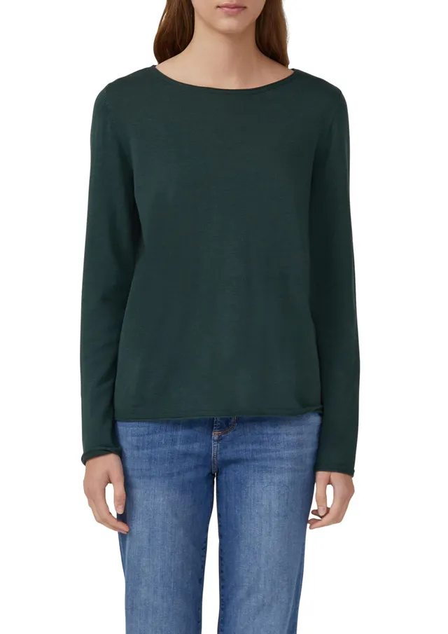 s.Oliver Junior Feinstrickpullover Rollkanten weich