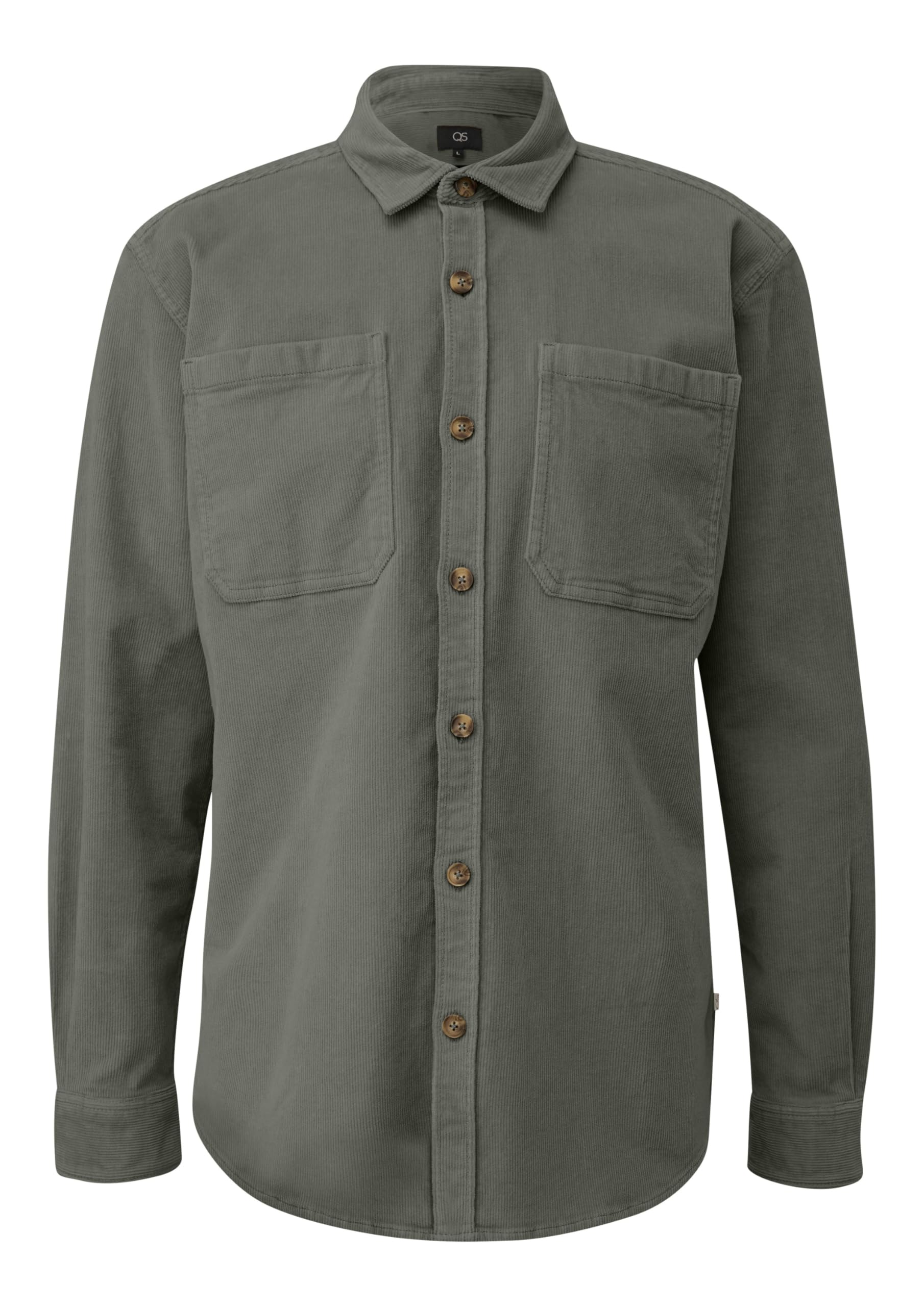 s.Oliver QS Overshirt Cord Taschen olivgrün XL