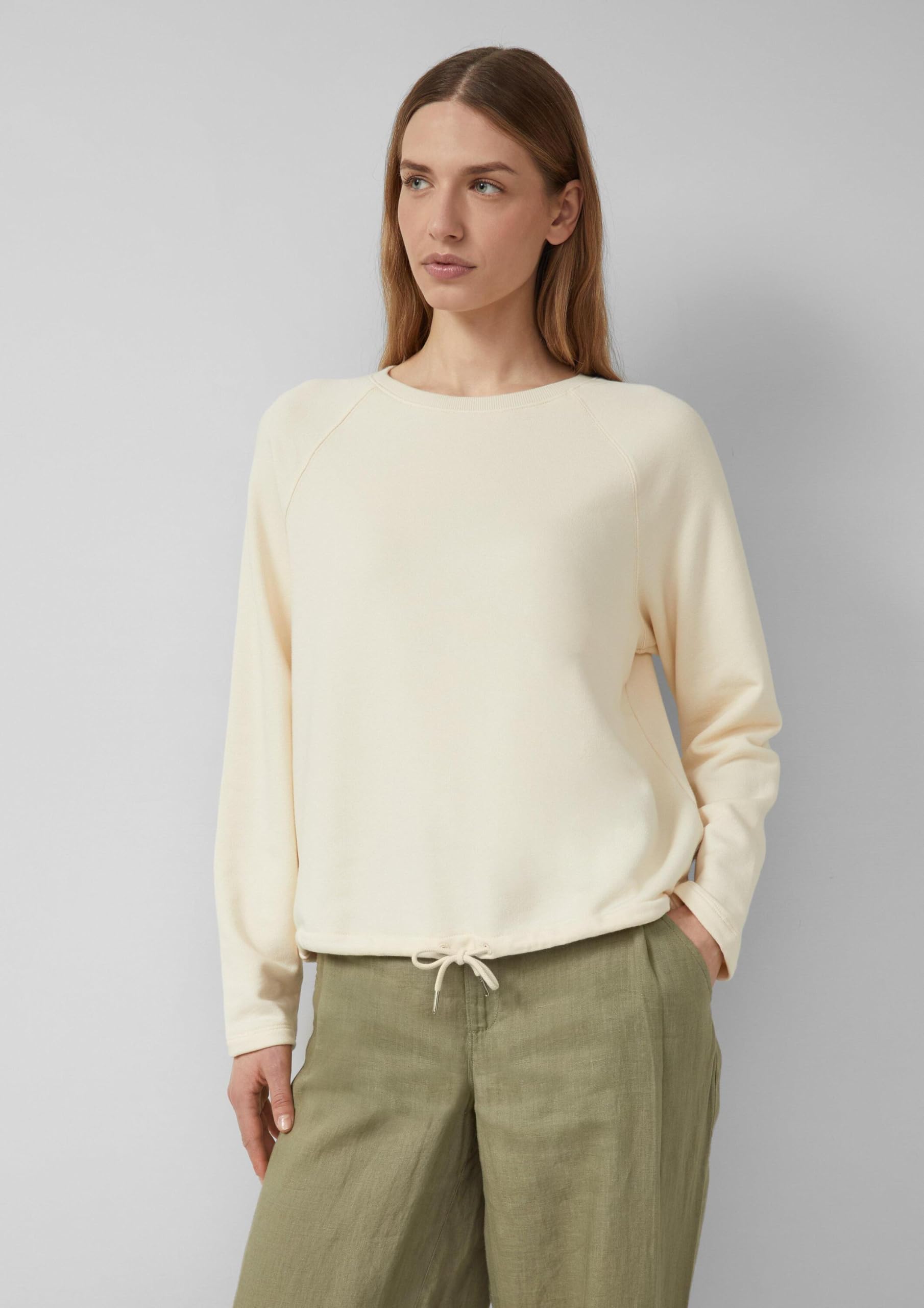 s.Oliver Red Label 2176235 Sweatshirt Braun Rückenprint