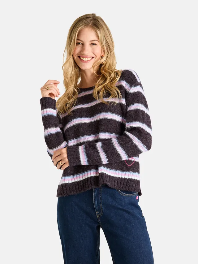 Lieblingsstück AmairaL Pullover dark brown Wollmix