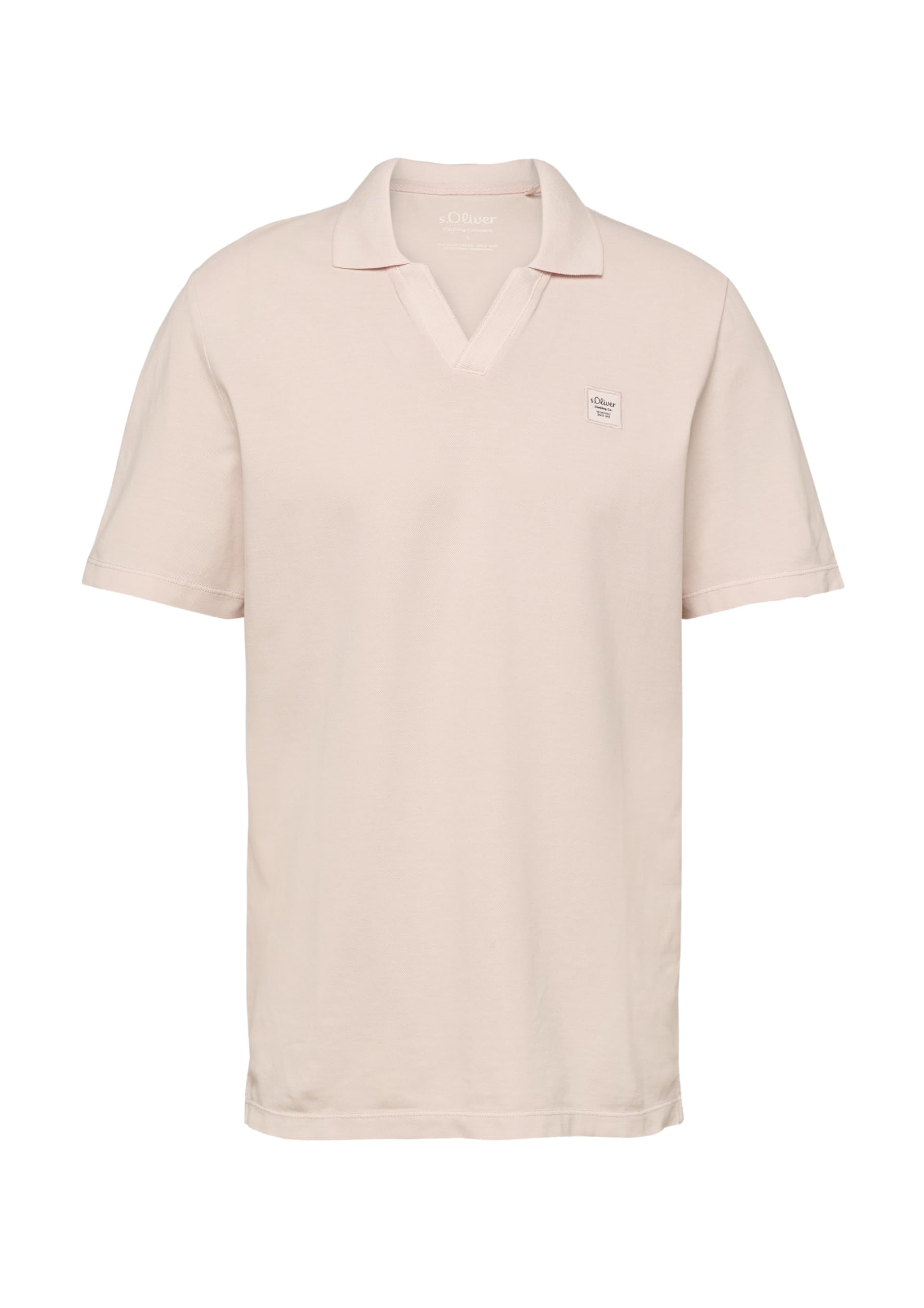 s.Oliver Junior Poloshirt Baumwoll-Piqué Garment Dye