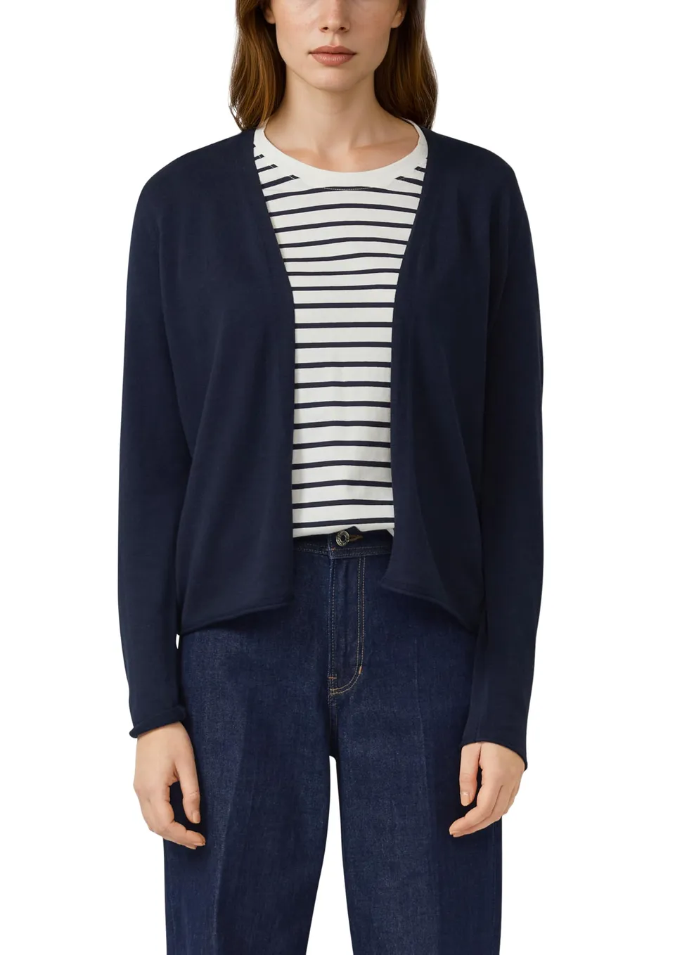 s.Oliver Junior Feinstrickcardigan Strickjacke Viskose