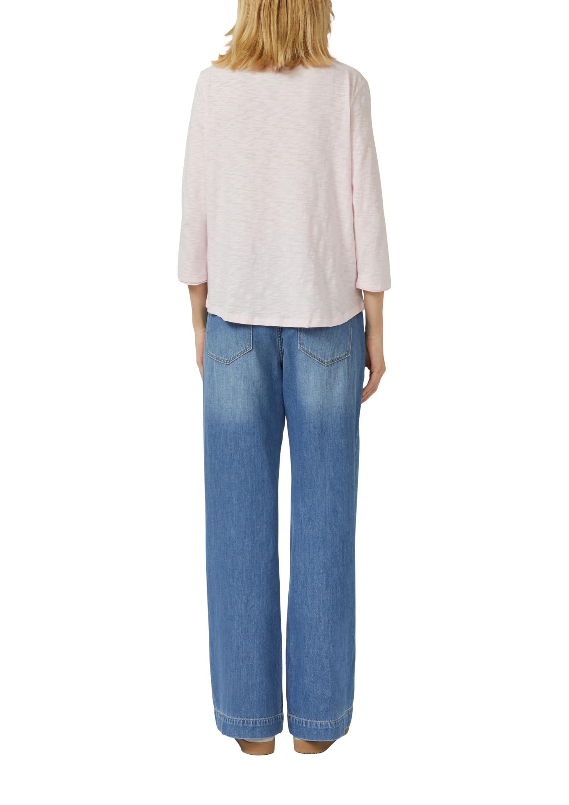 s.Oliver 2164085 T-Shirt lilac pink aus Baumwolle