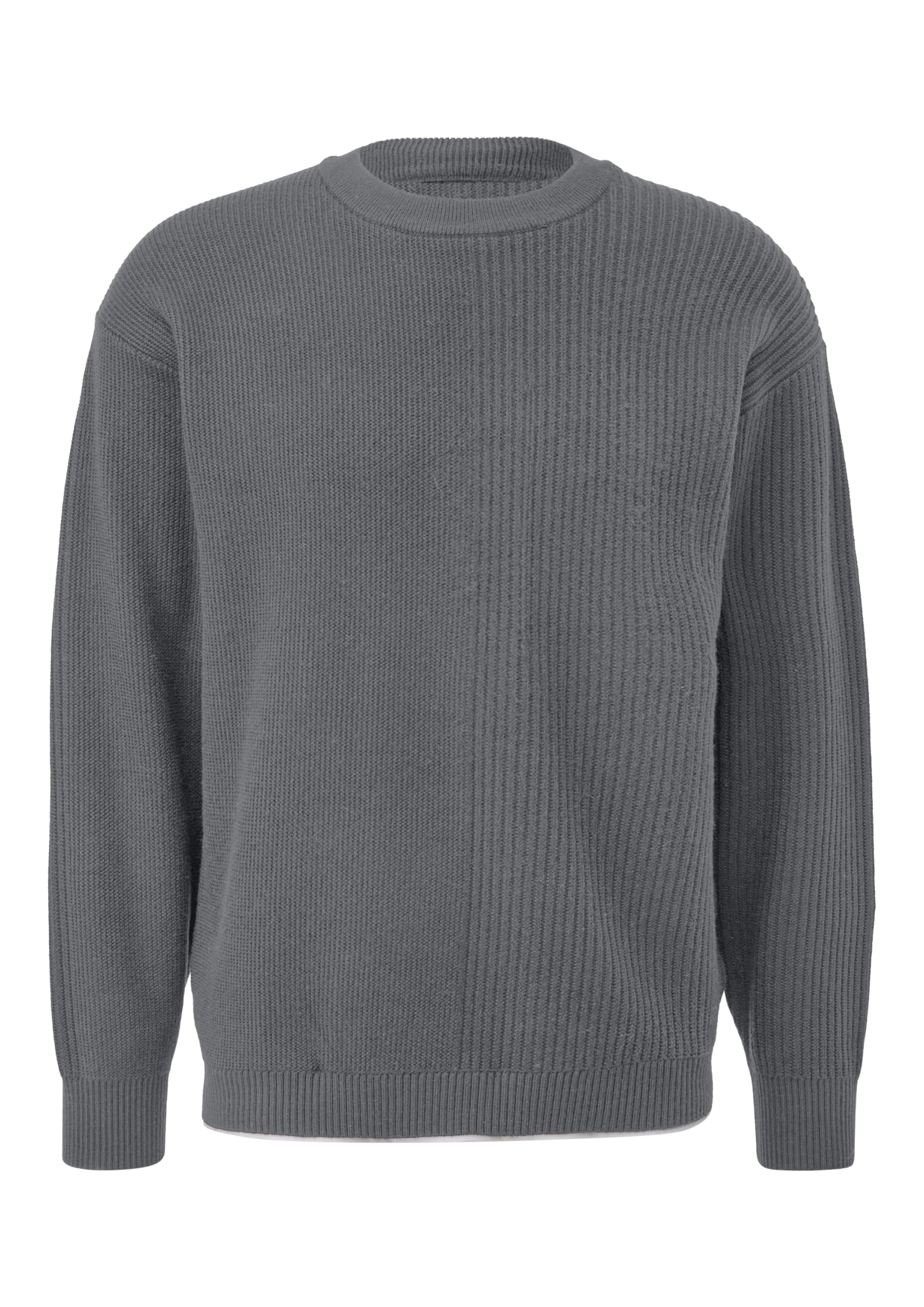 s.Oliver QS Strickpullover mit Layering Pullover langarm