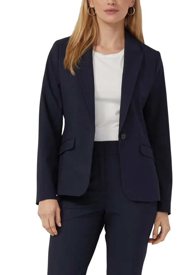 s.Oliver Viskosemix-Blazer Slim Fit Damen Gr.40