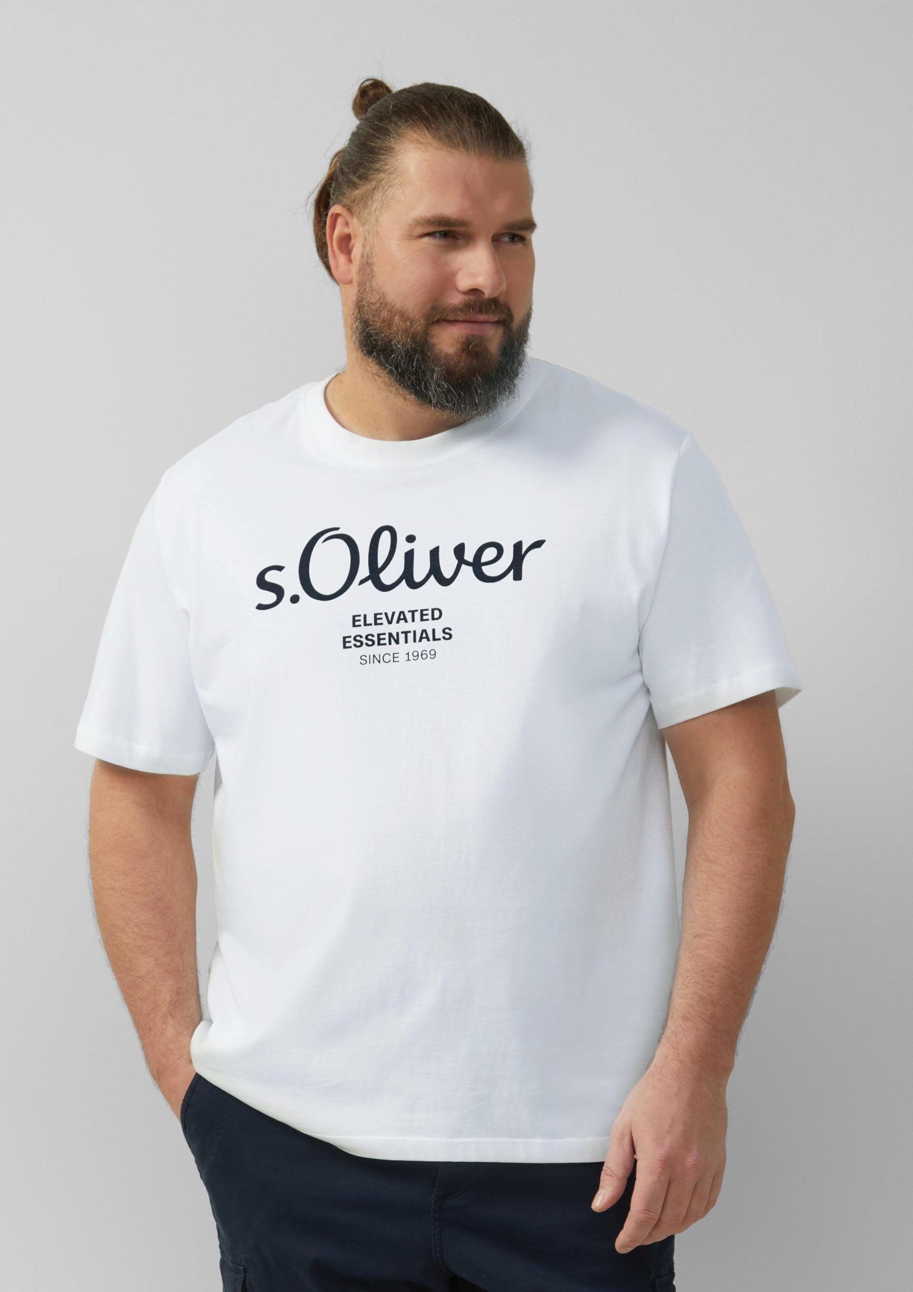 s.Oliver Logo-Print T-Shirt aus Baumwolle für Jungen