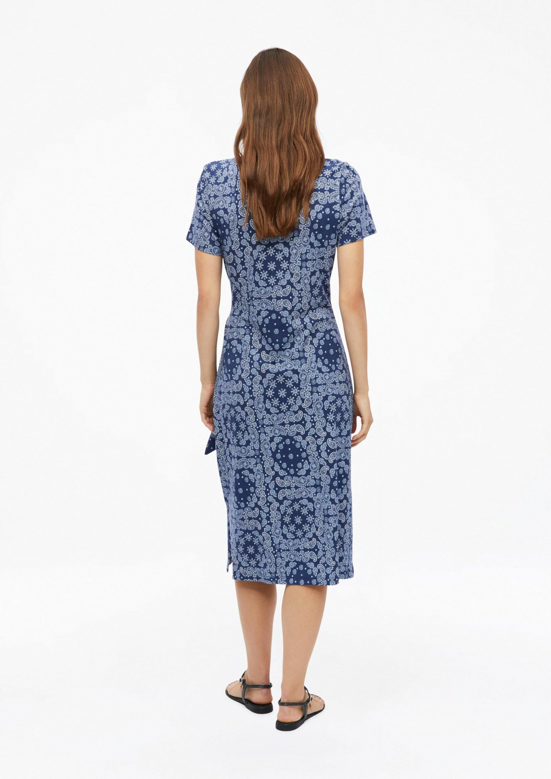 s.Oliver Red Label Midi-Kleid Gr.40 Jersey Print