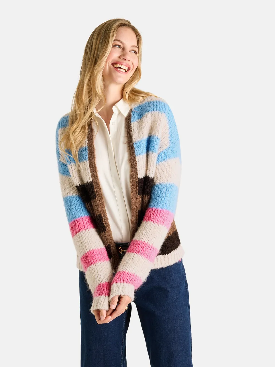 Lieblingsstück AdiaL Strickjacke sand Alpakamix