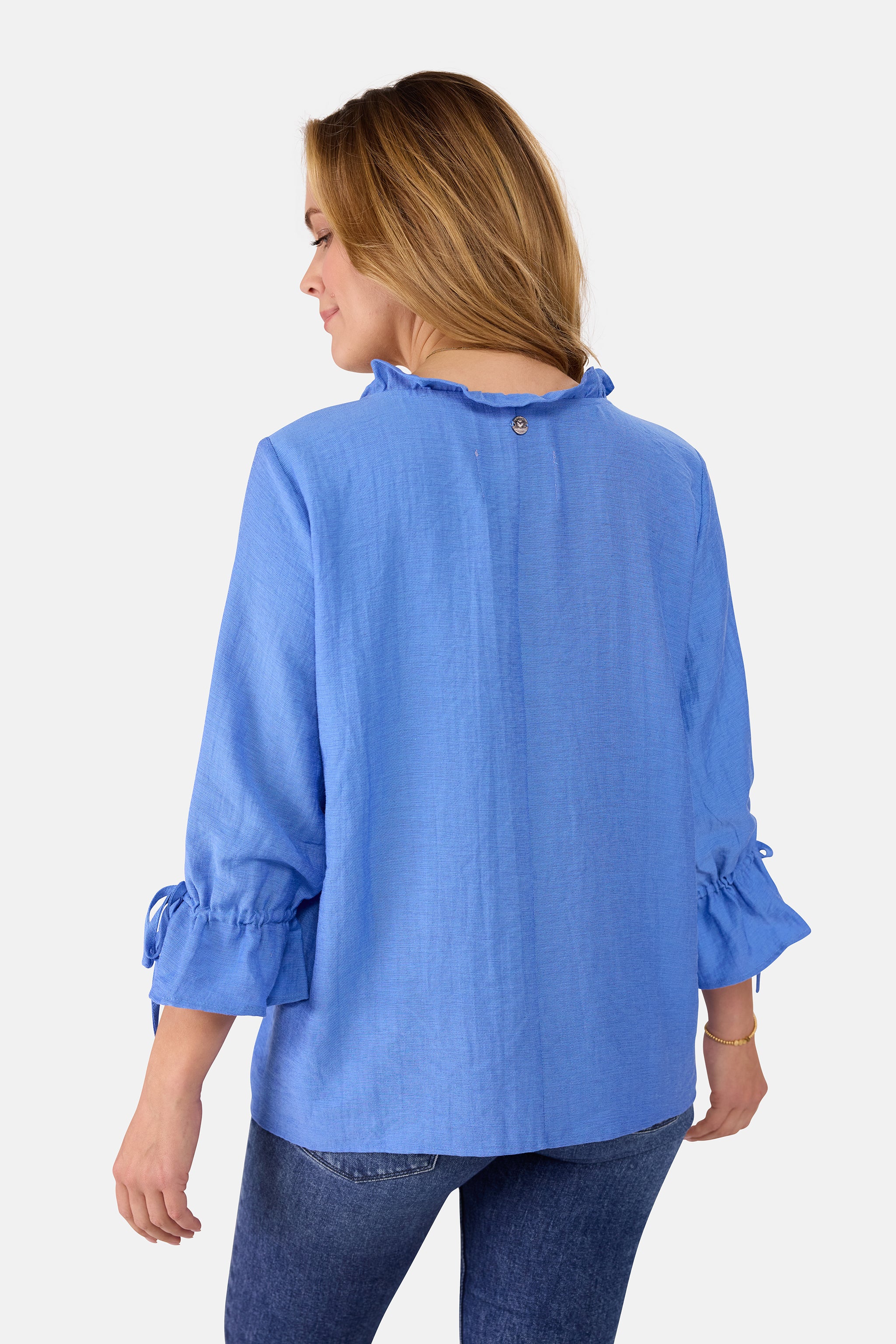 Lieblingsstück EriceL Bluse Viskosemix Jeansoptik