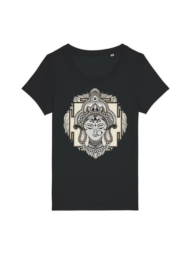 dna merch Sonja Punktum Durga Damen T-Shirt mit Print