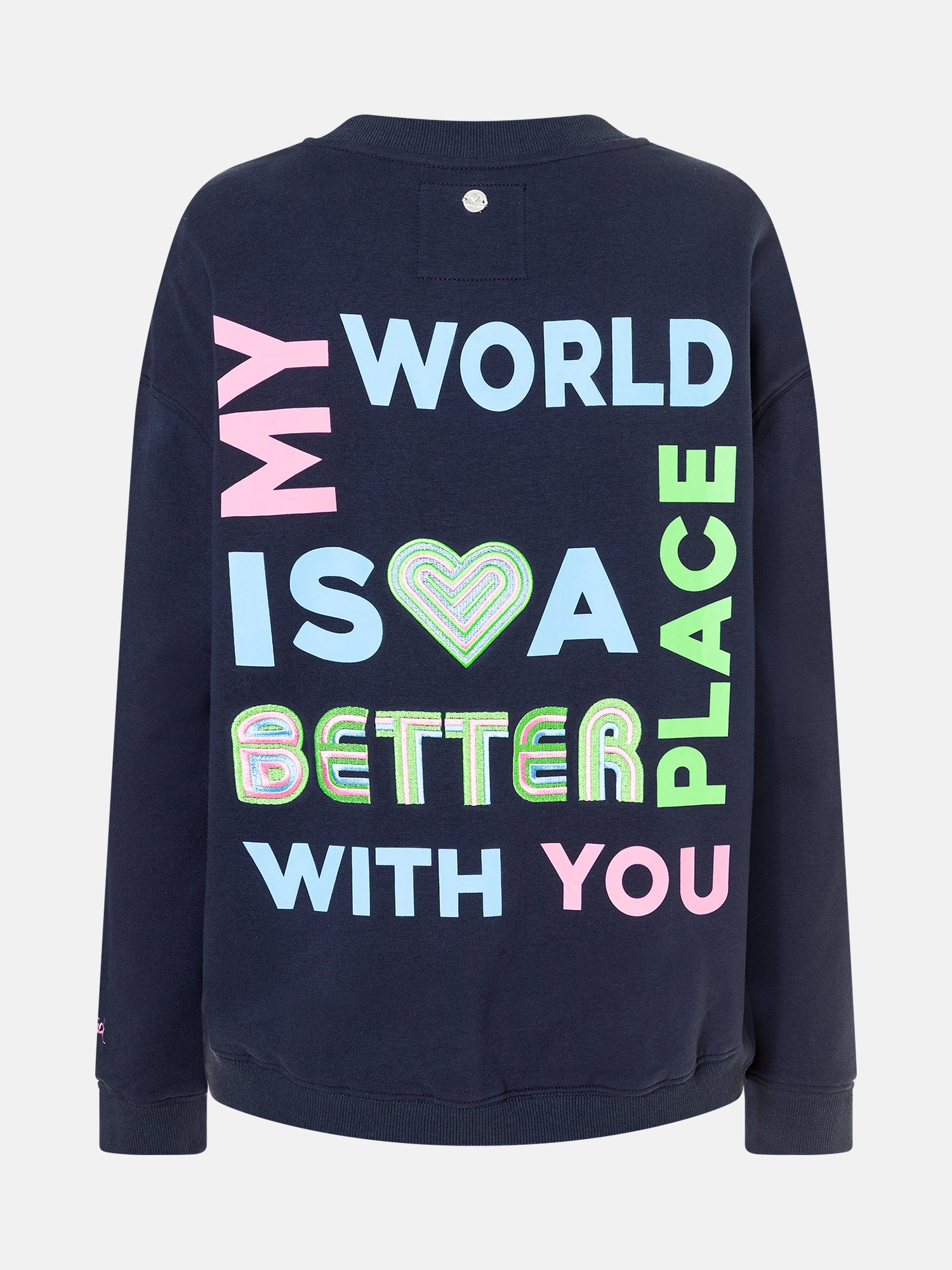 Lieblingsstück TatjanaL Sweatshirt offwhite Spruch