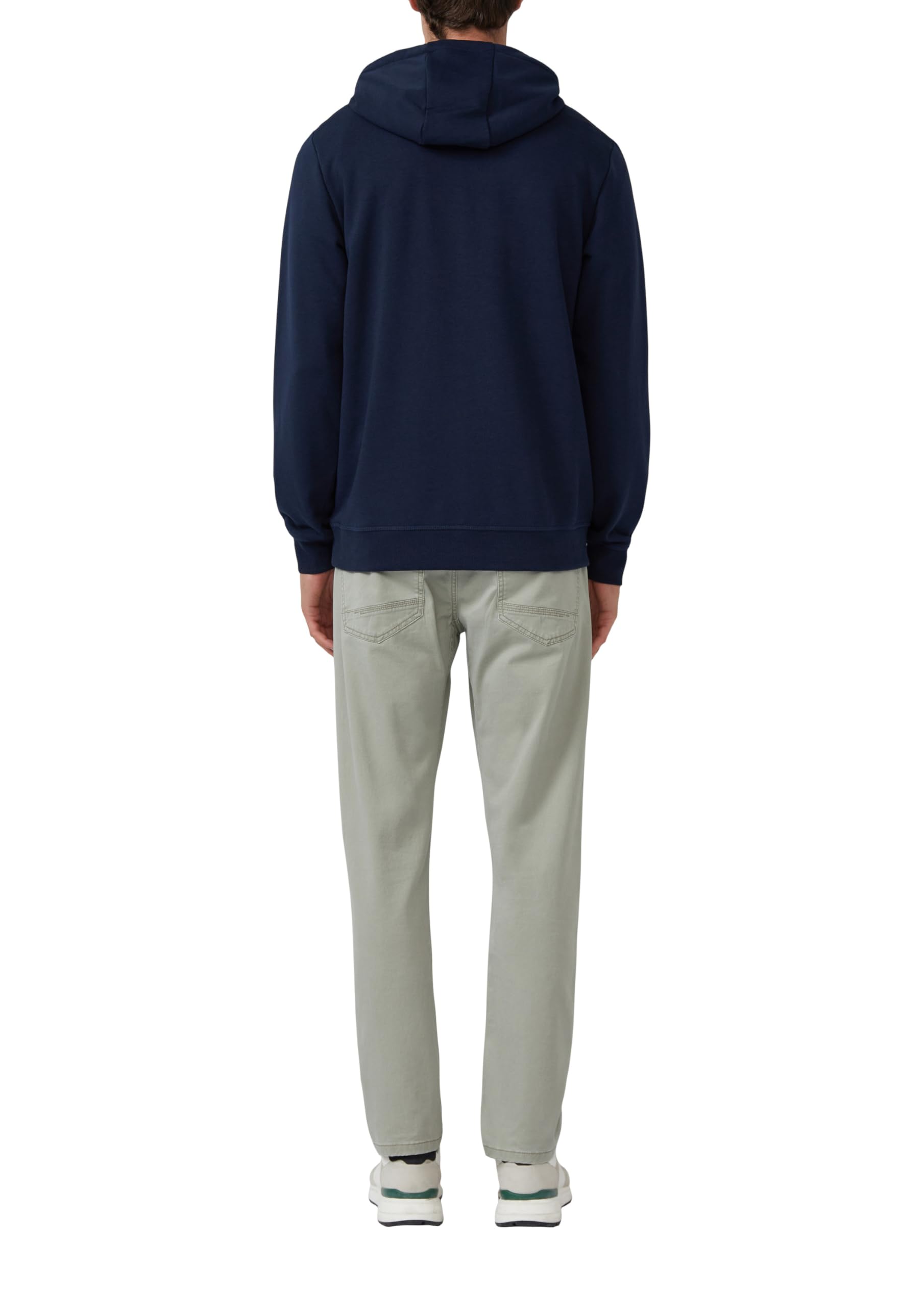 s.Oliver RED LABEL Kapuzenpullover Logo-Print navy L