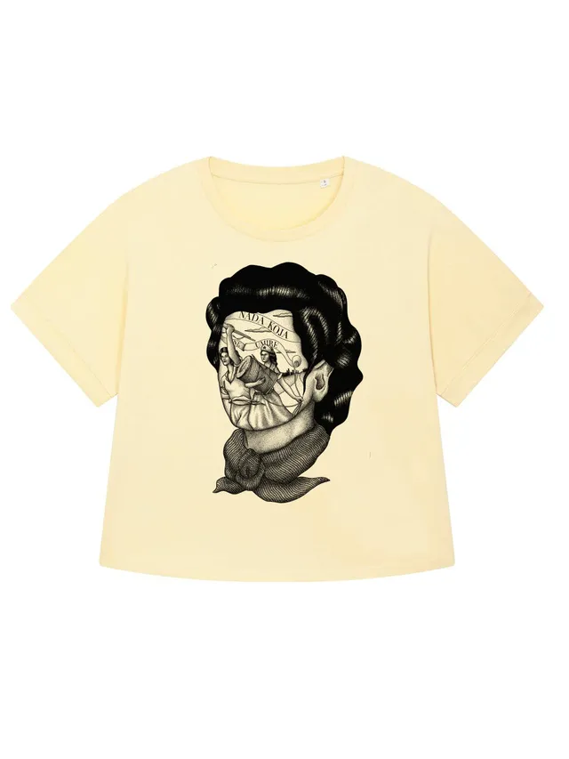 dna merch Hope Which Never Dies Nada Dimić T-Shirt weiß