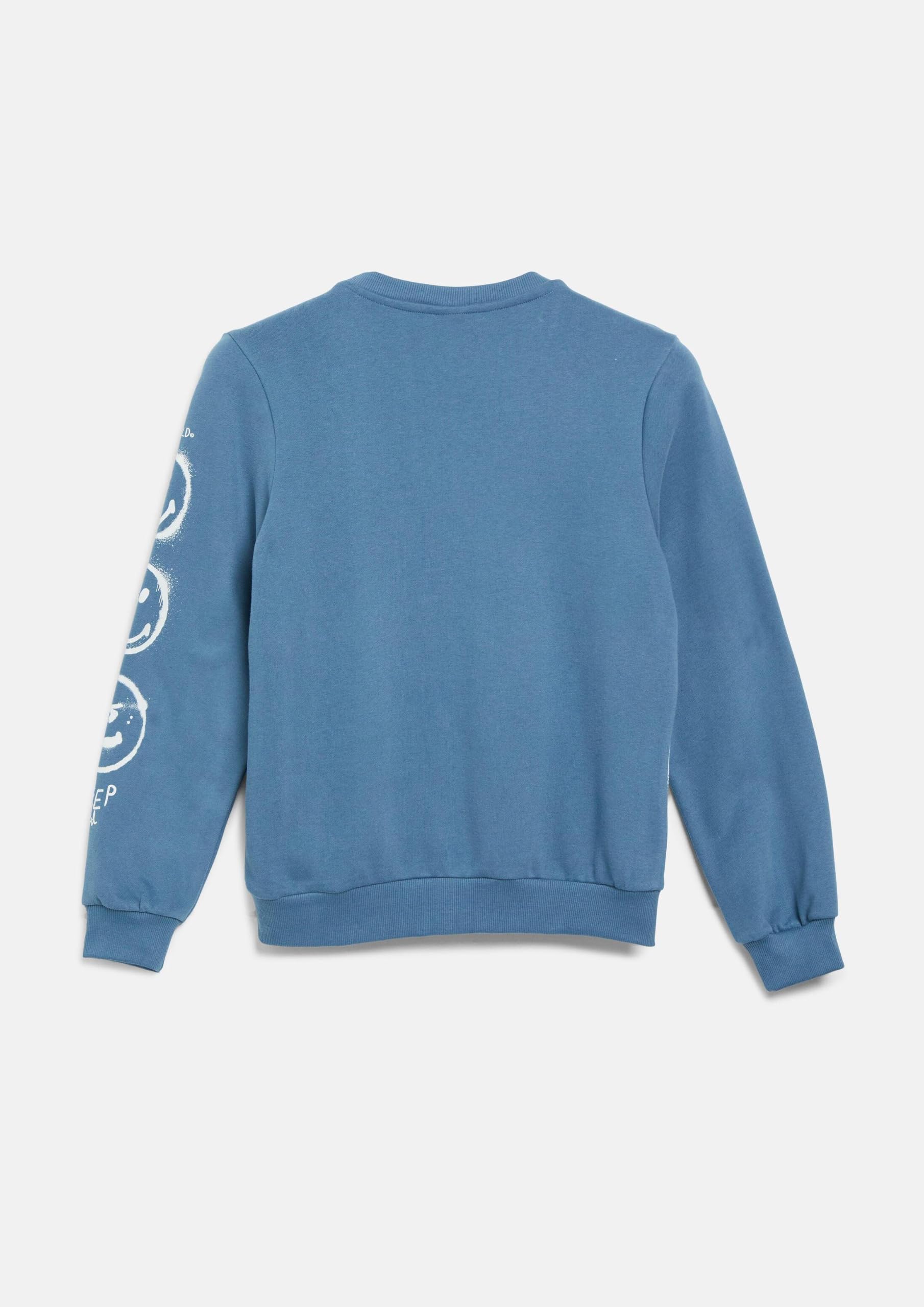 s.Oliver Junior 2183558 Sweatshirt blau 146-152 Smiley