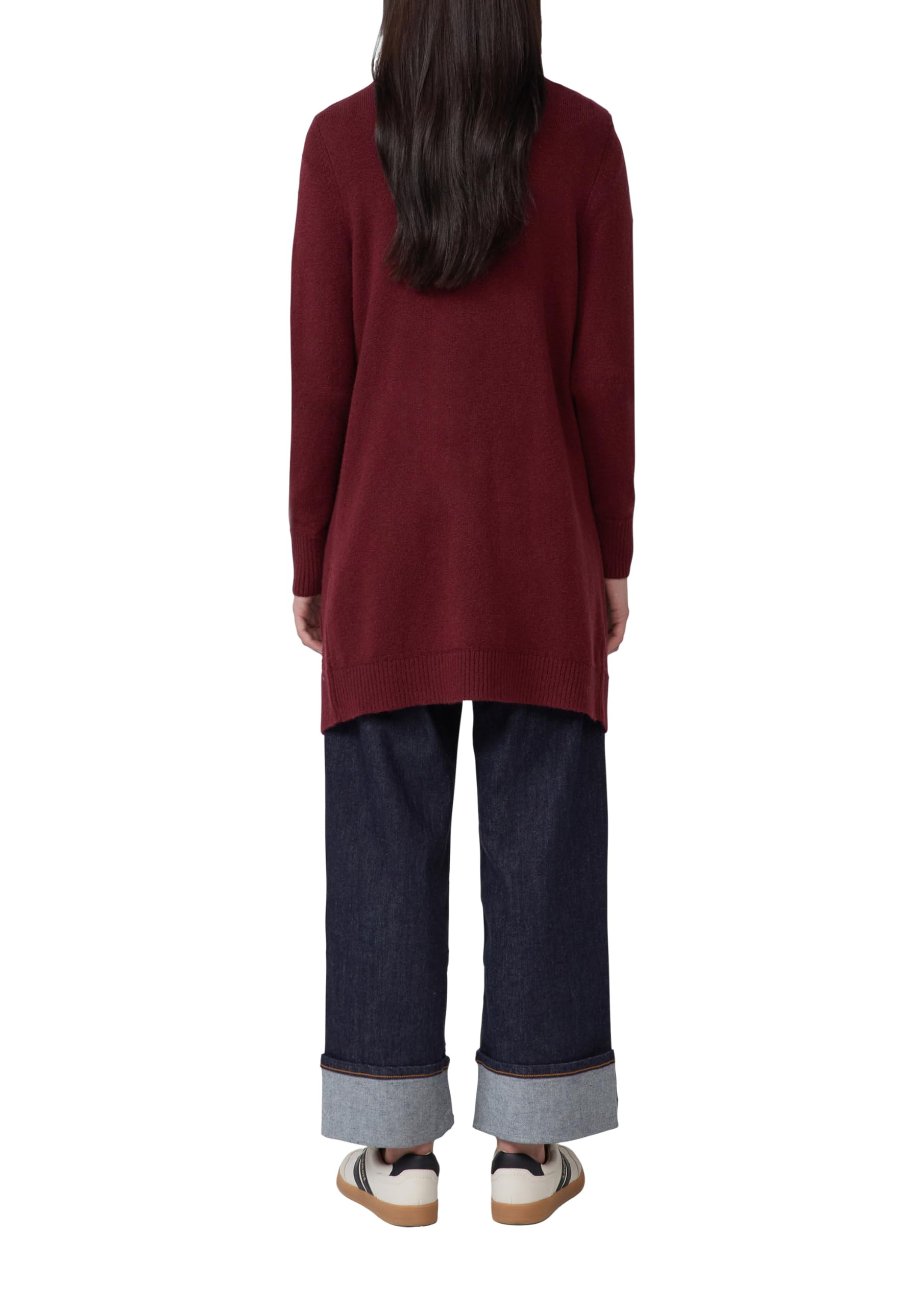 s.Oliver Junior Strickjacke Taschen bordeaux 38