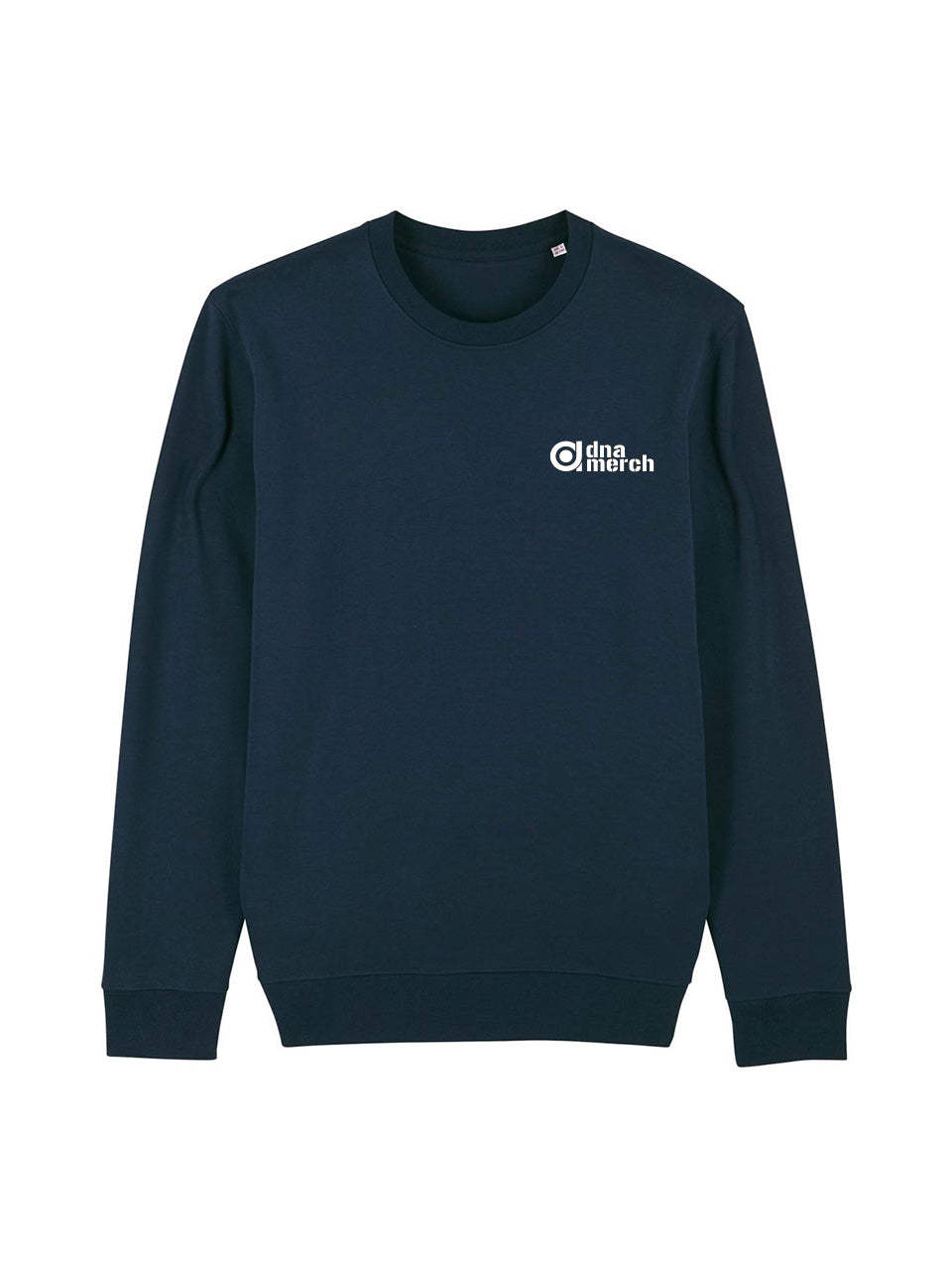 dna merch Fuck Charity Rundhalspullover Damen schwarz Biobaumwolle