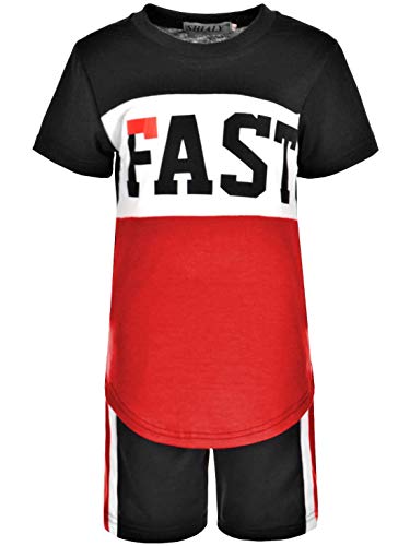 BEZLIT 30310 Sommer Set Jungen Rot 2-tlg bedruckt