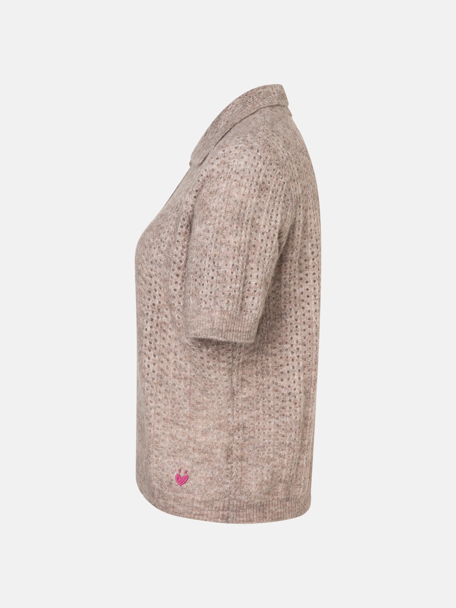Lieblingsstück ZigridL Strickpolo Alpakamix ginger