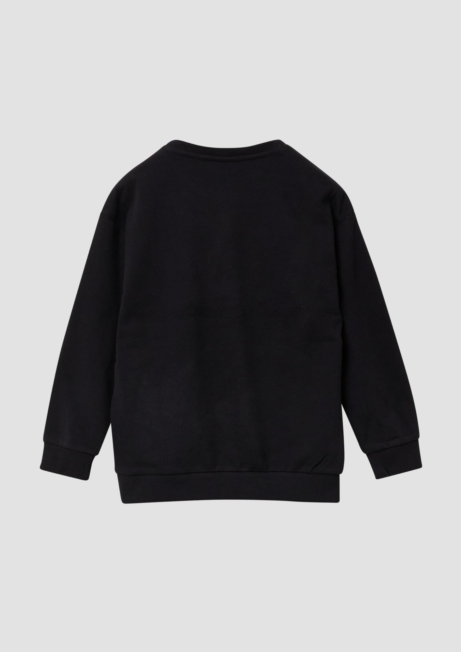 s.Oliver Red Label X-Mas Sweatshirt schwarz Oversize