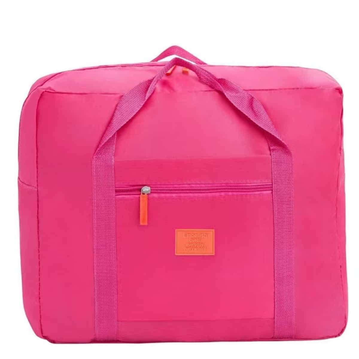 BEZLIT Handgepäck Reisetasche 24 L Schwarz faltbar