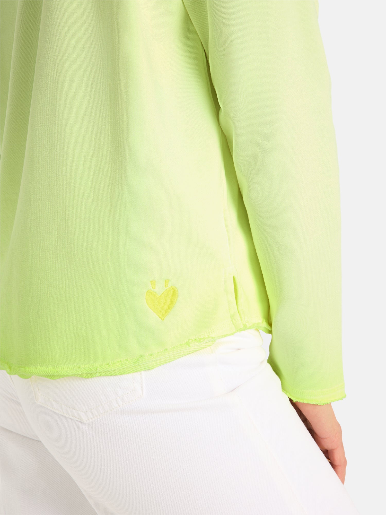 Lieblingsstück OceanL Sweatshirt neon gelb aus Baumwollmix