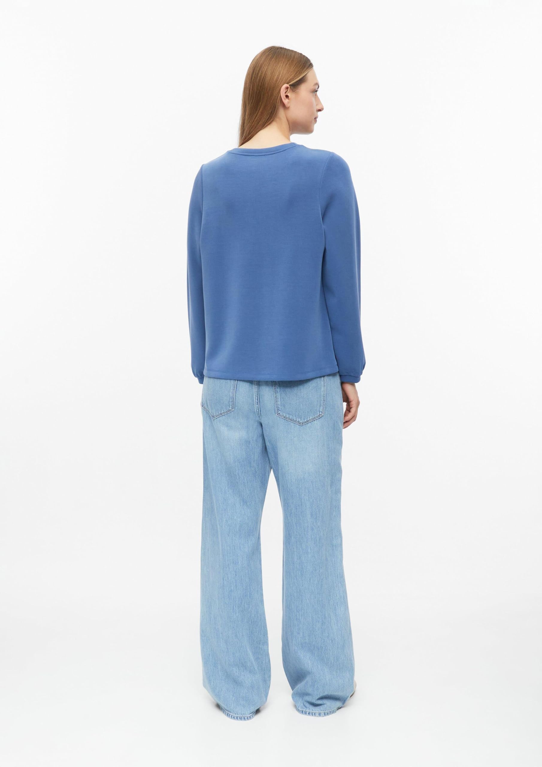 s.Oliver RED LABEL Scuba-Sweatshirt weiter Arm Gr.36 Damen