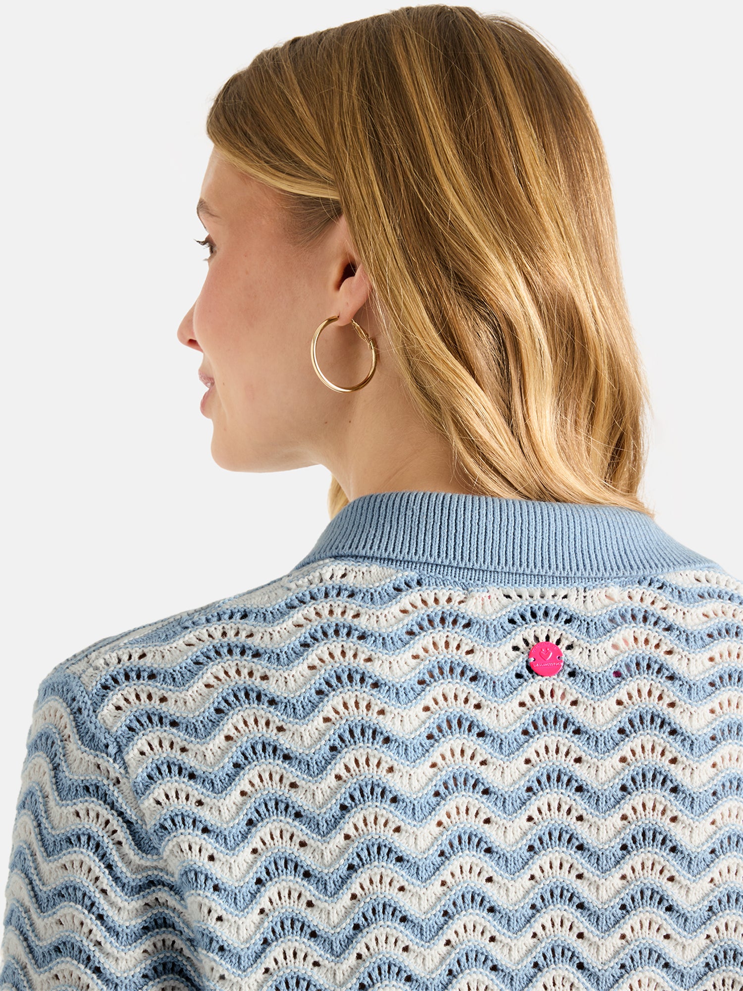 Lieblingsstück JadeL Strickjacke blue bell Baumwolle