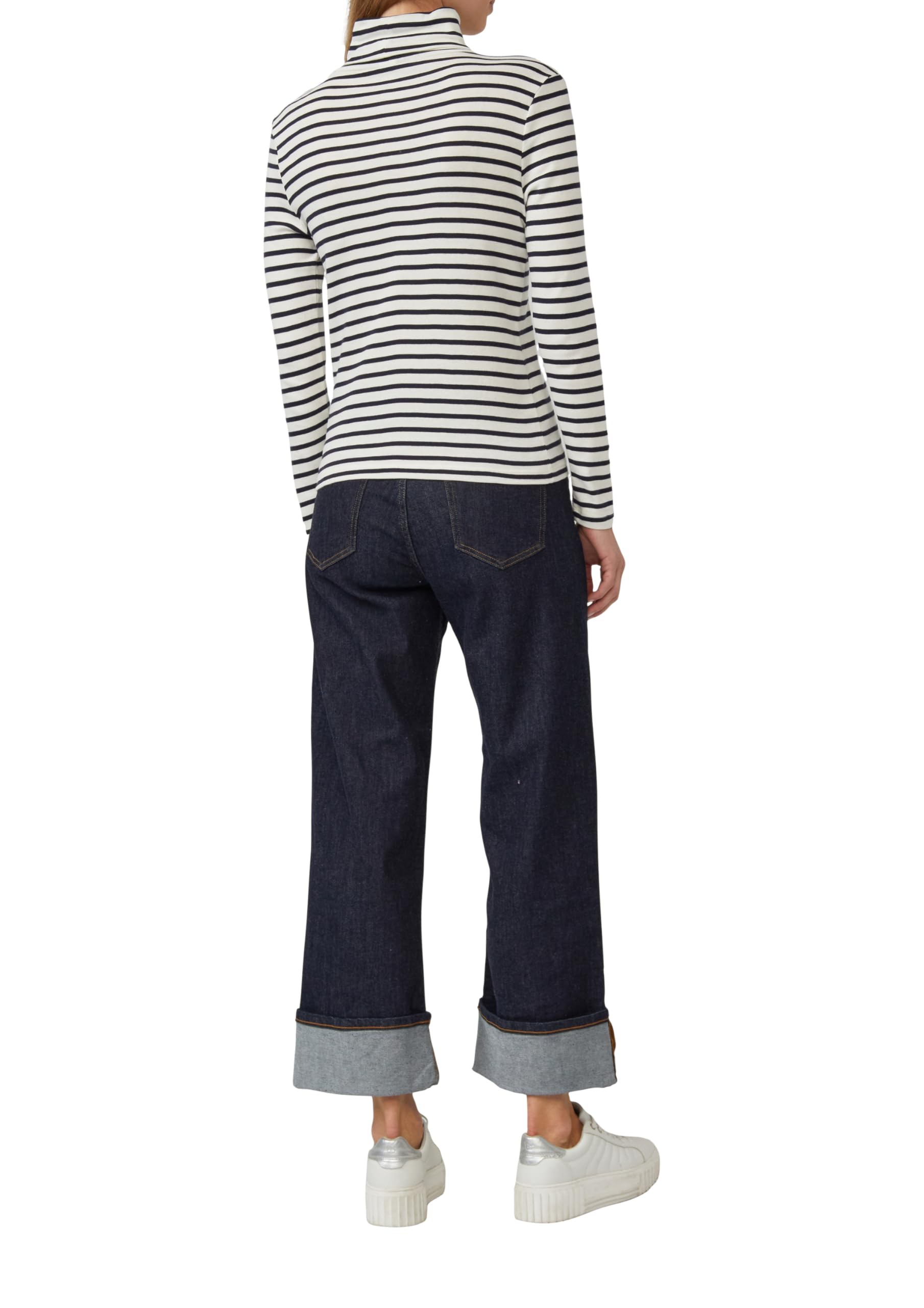 s.Oliver Junior Longsleeve Slim Fit Rollkragen Streifen Gr.38